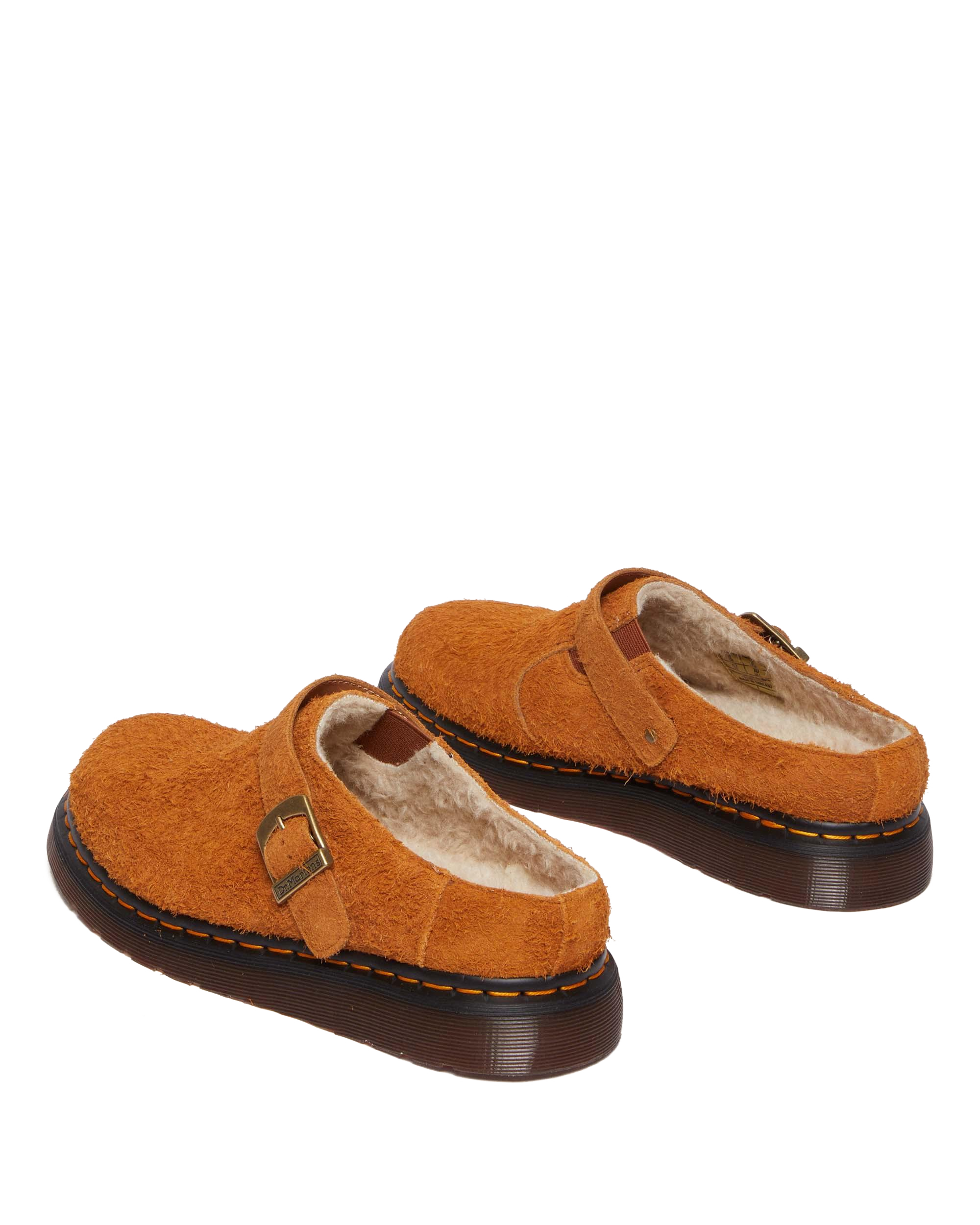 Isham Faux Shearling Lined Suede Slingback Mules