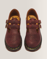 8065 Crazy Horse Leather Mary Jane Shoes