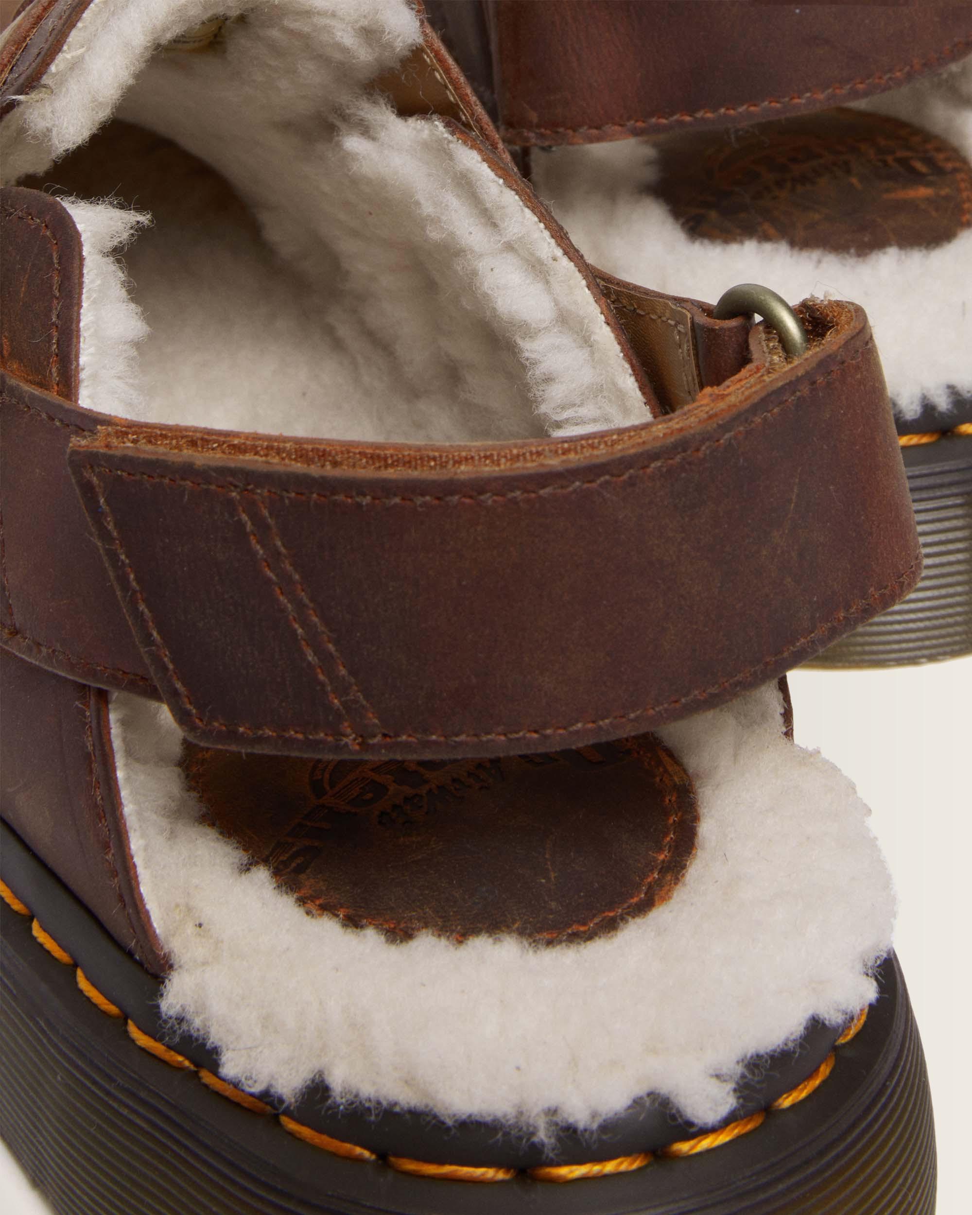 Jorge II Faux Fur Lined Slingback Mules