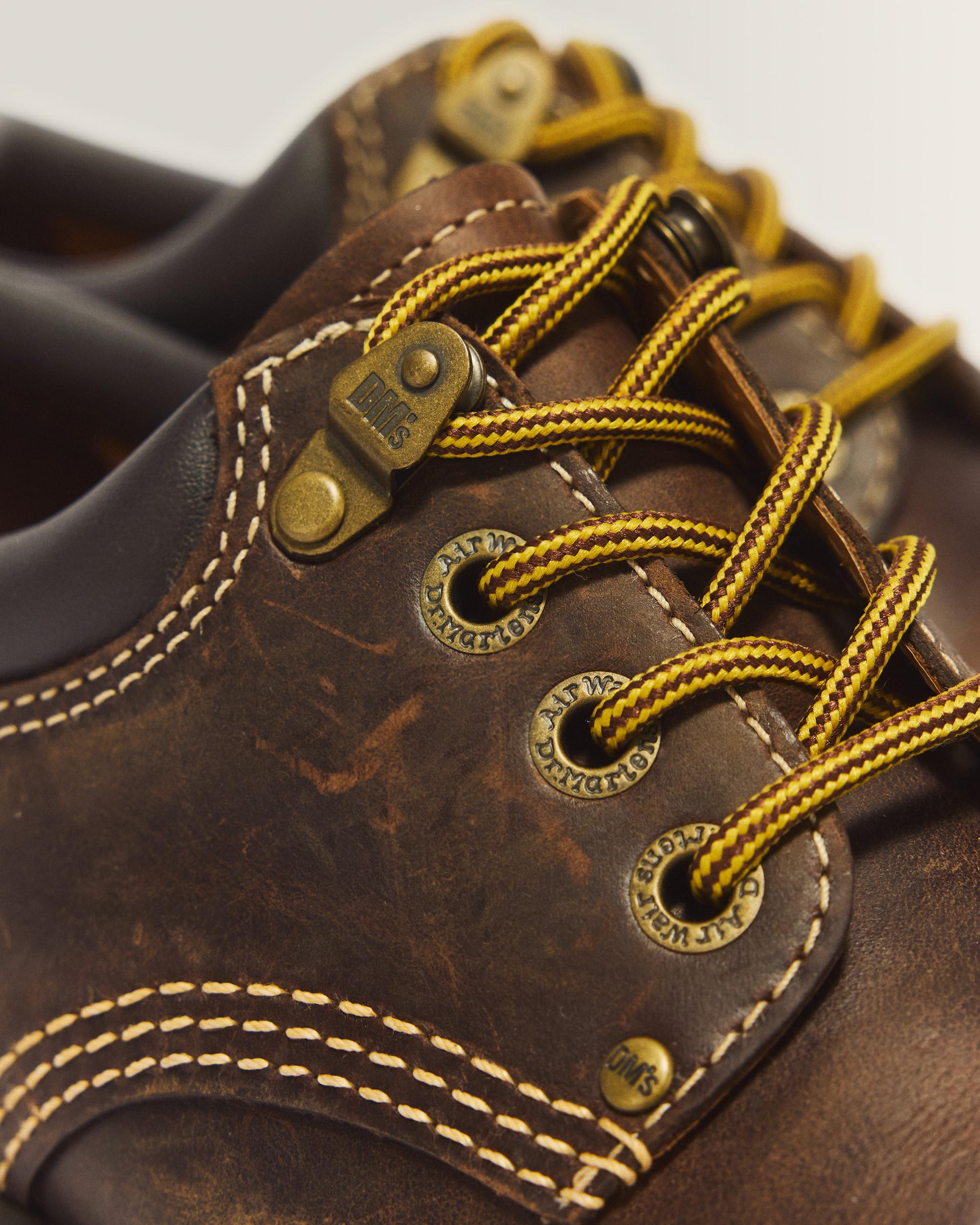 8053 Arc Crazy Horse Leather Platform Casual Shoes