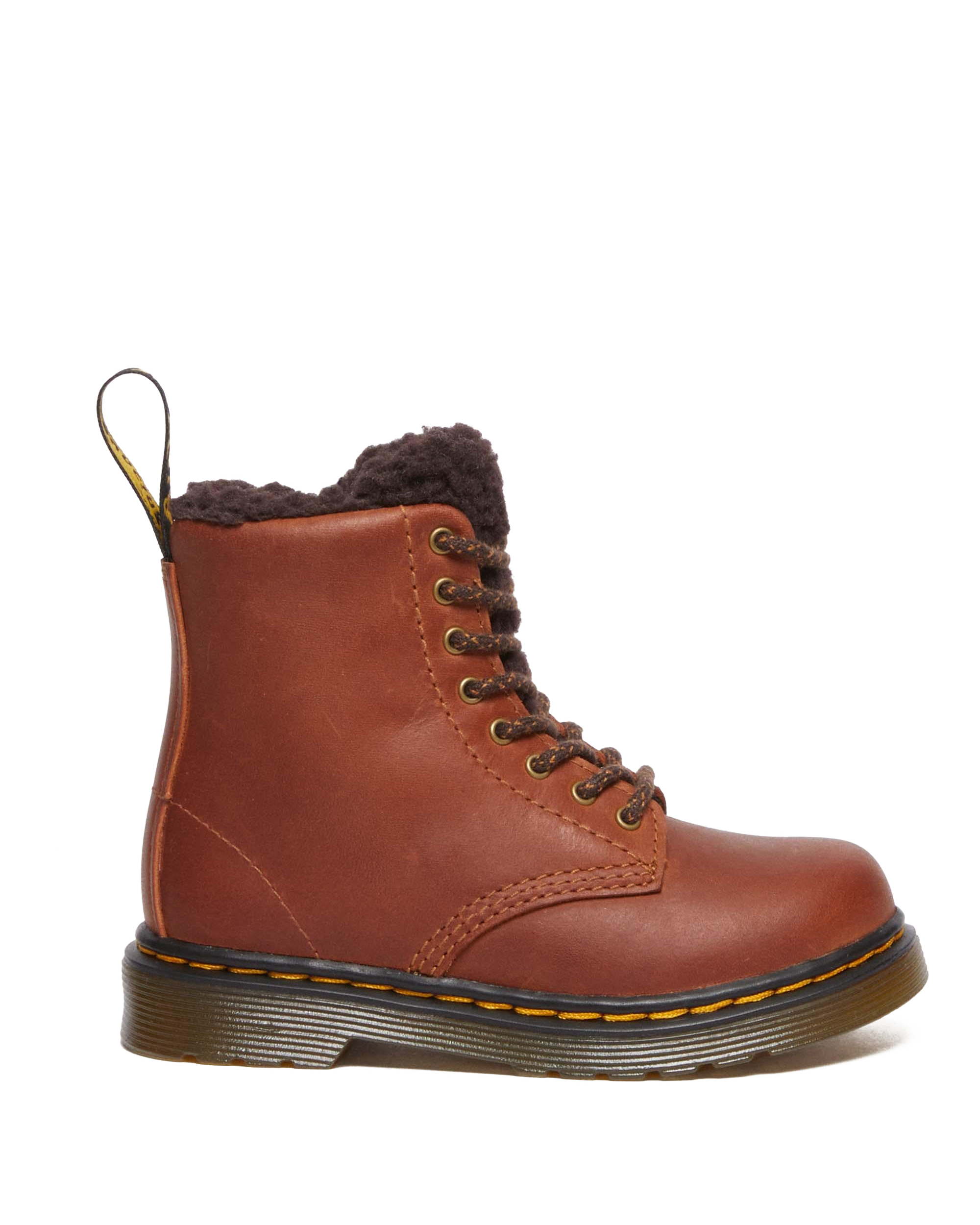 1460 Serena Toddler 8 Eye Republic WP Leather Lace Up Boots