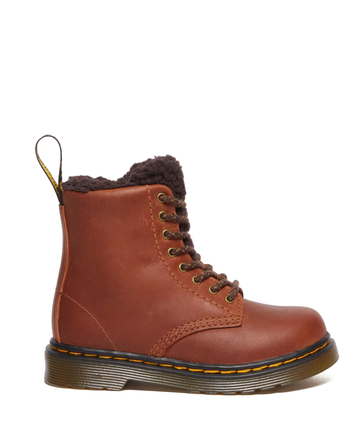 1460 Serena Toddler 8 Eye Republic WP Leather Lace Up Boots