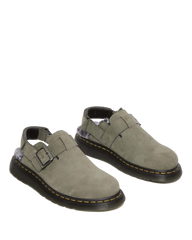 Jorge II Faux Fur Lined Nubuck Slingback Mules