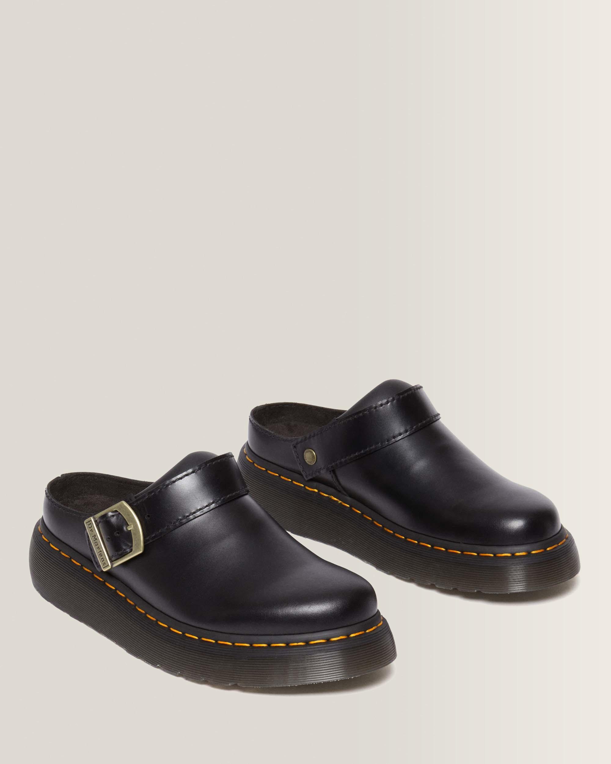 Laketen Atlas Leather Slingback Platform Mules