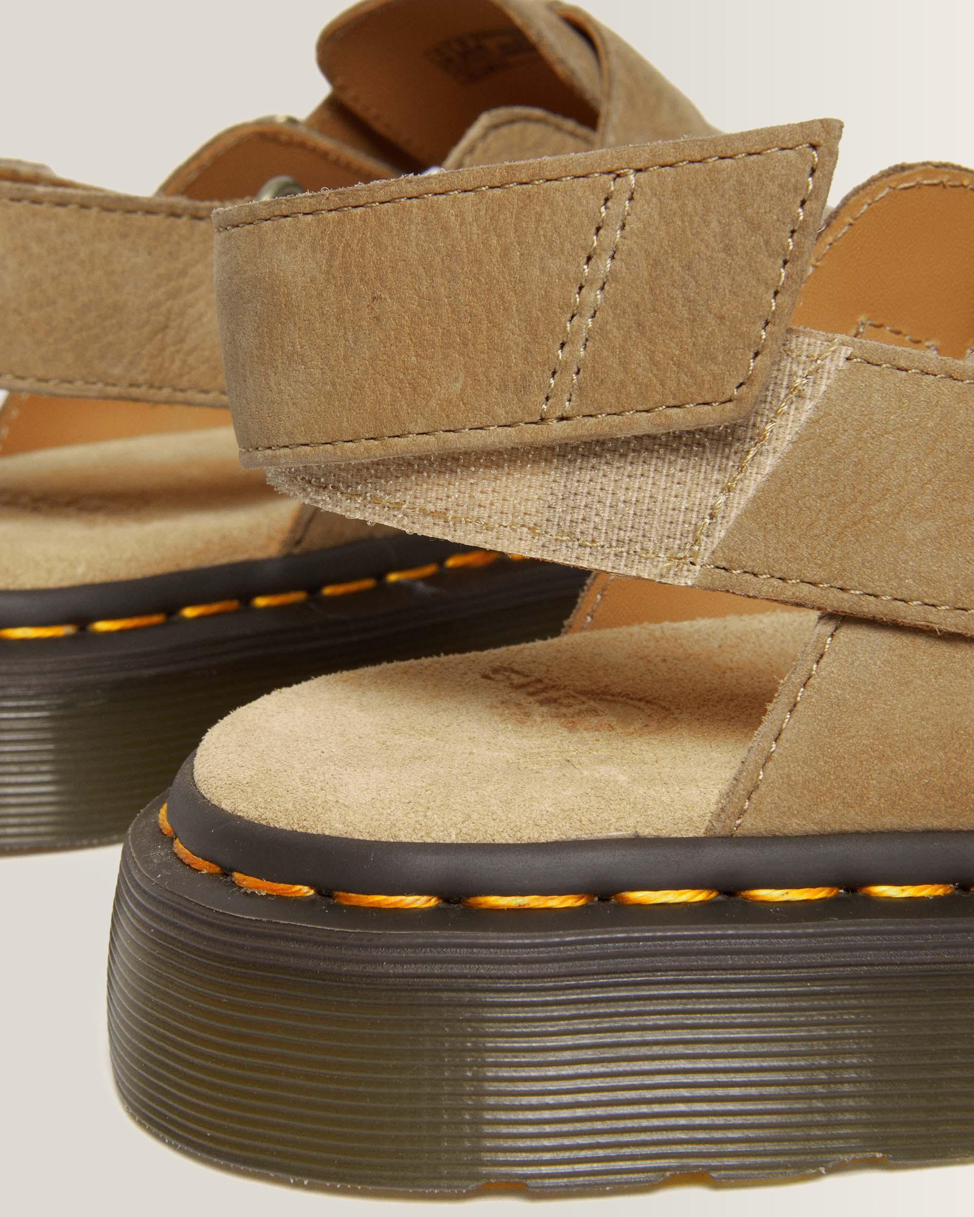 Jorge II Tumbled Nubuck Leather Slingback Mules