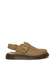 Jorge II Tumbled Nubuck Leather Slingback Mules