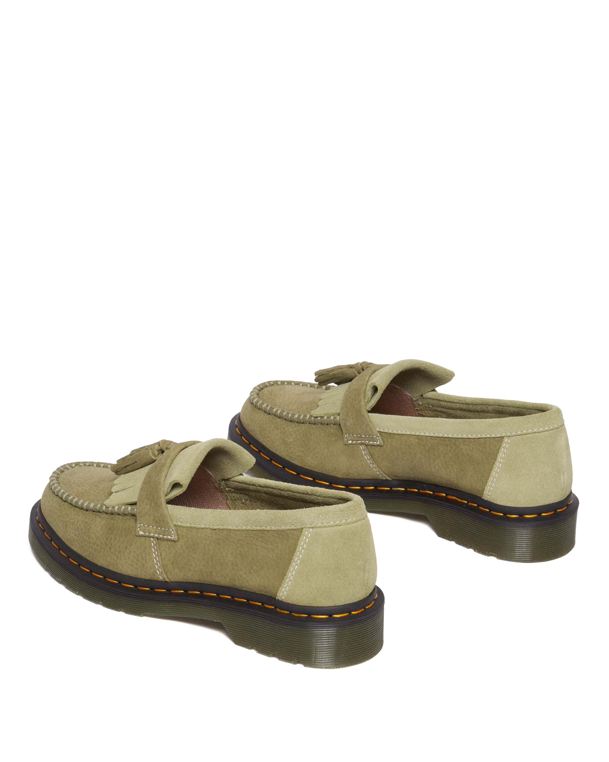 Adrian Tumbled Nubuck Leather Tassel Loafers