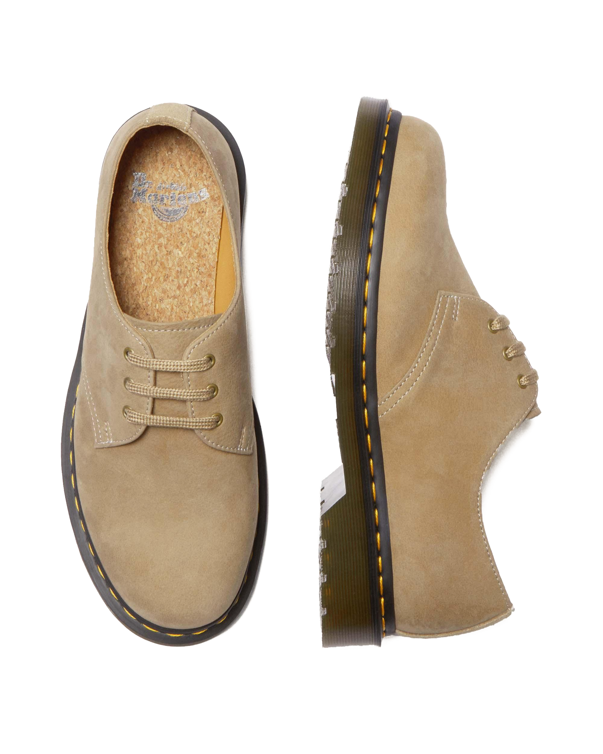1461 Tumbled Nubuck Leather Oxford Shoes