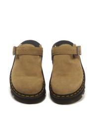 Zebzag Suede Casual Slingback Platform Mules