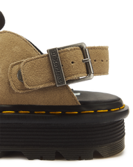Zebzag Suede Casual Slingback Platform Mules