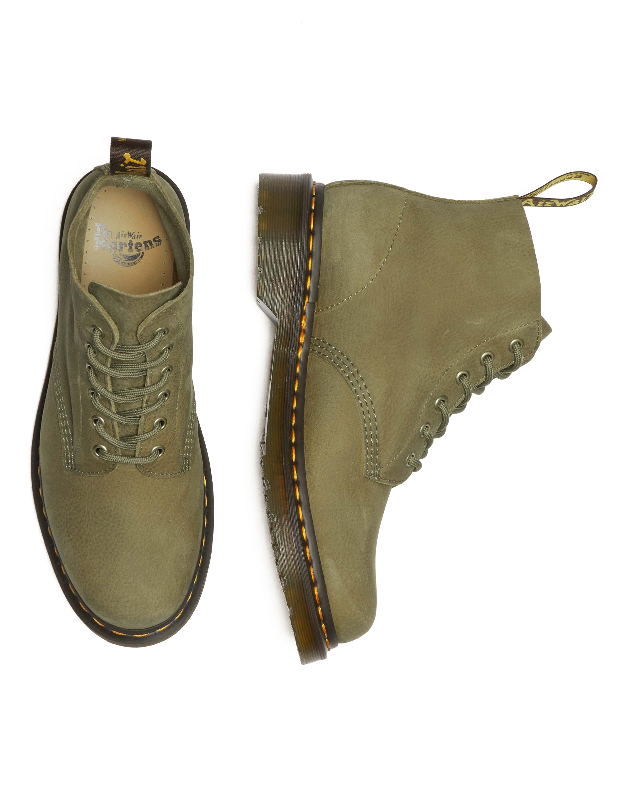 101 Tumbled Nubuck Leather Ankle Boots
