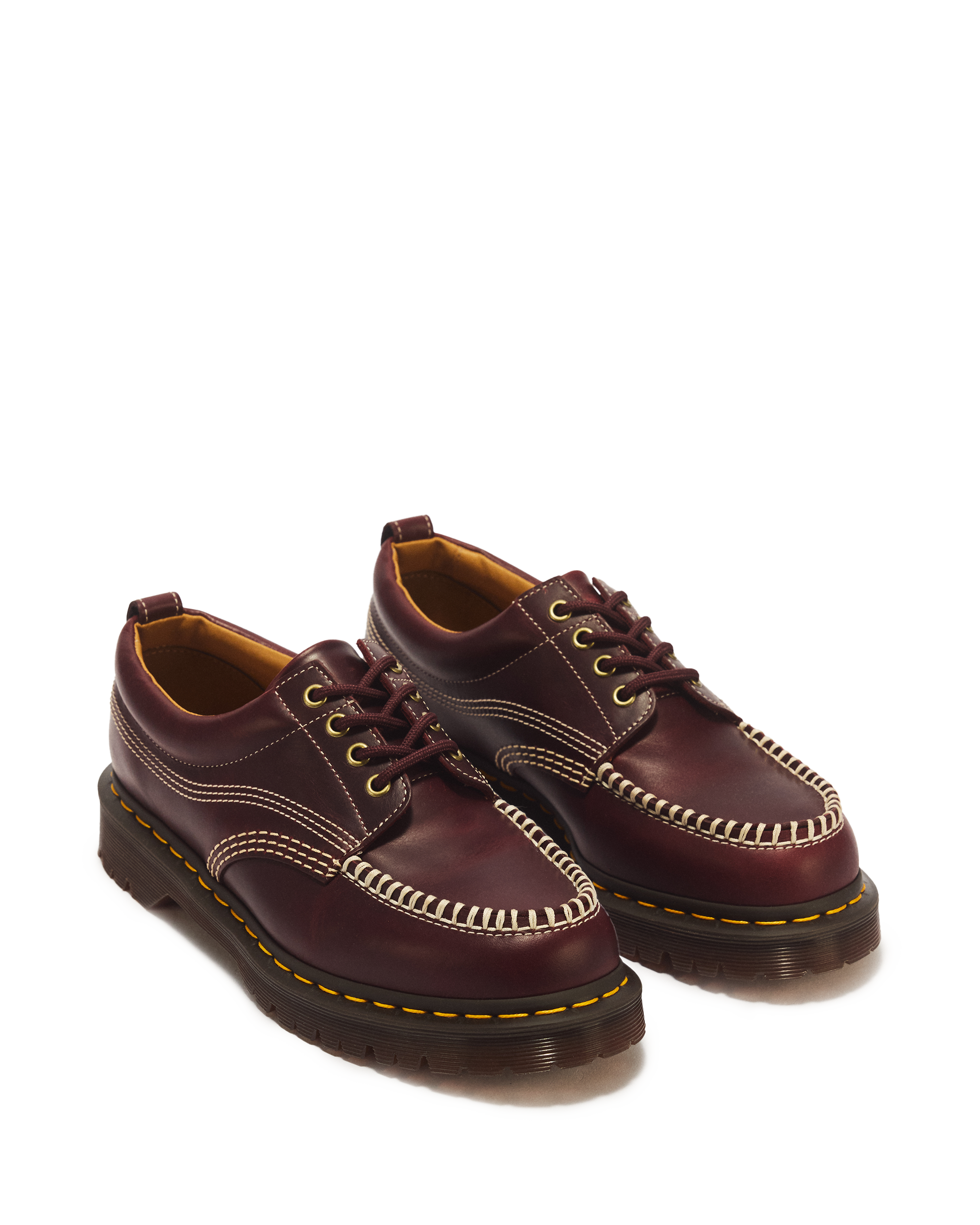 Lowell Leather Moc Toe Shoes