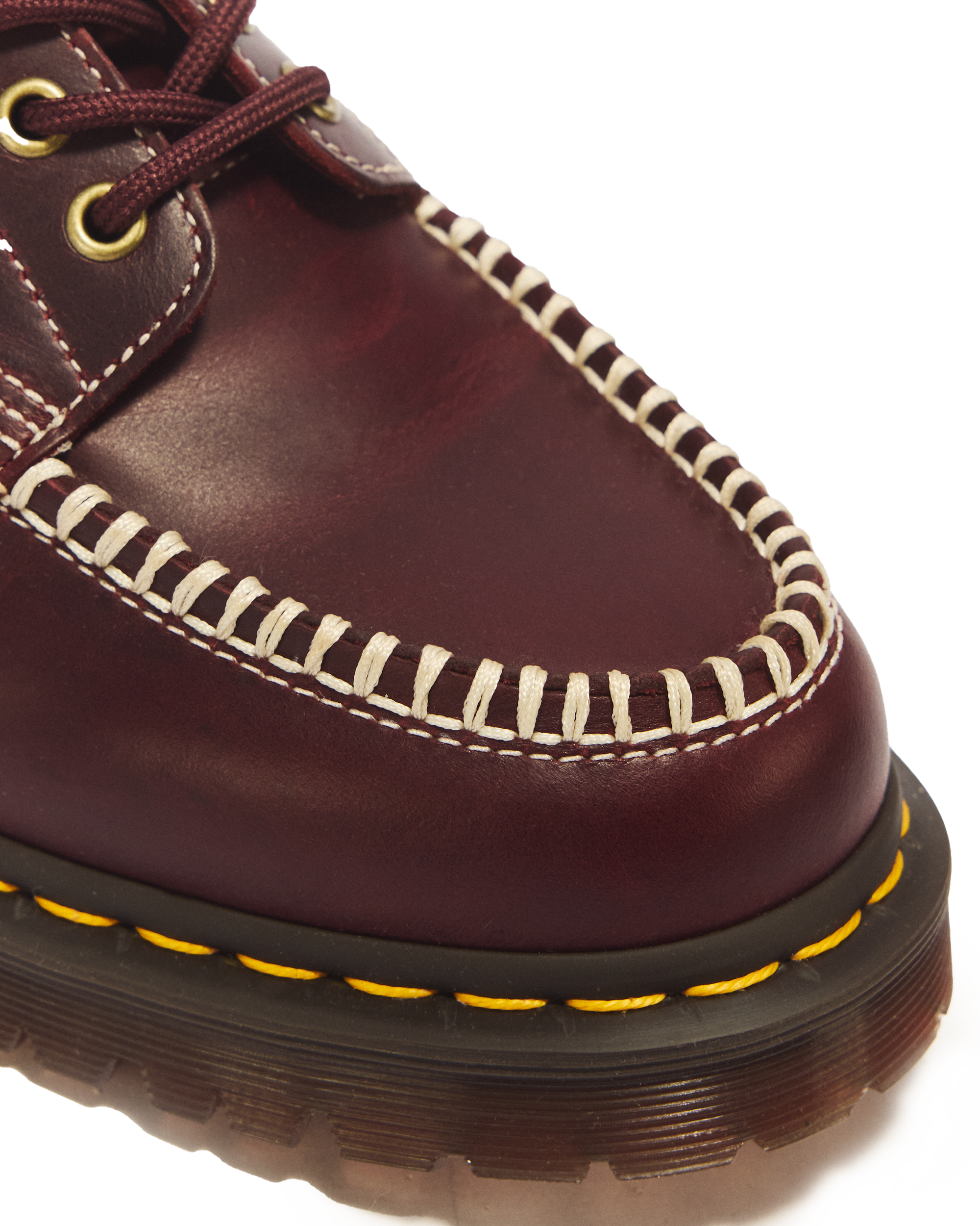 Lowell Leather Moc Toe Shoes