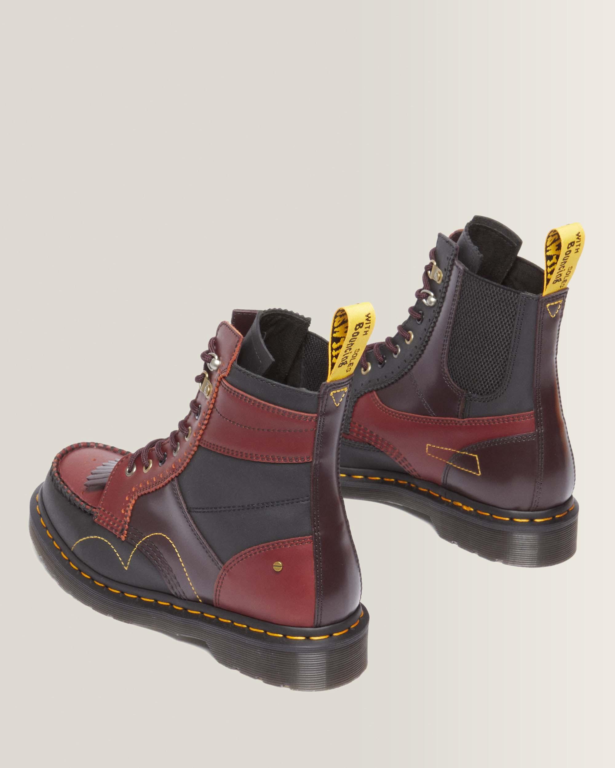 1460 Fused Grease Abruzzo Lace Up Boots