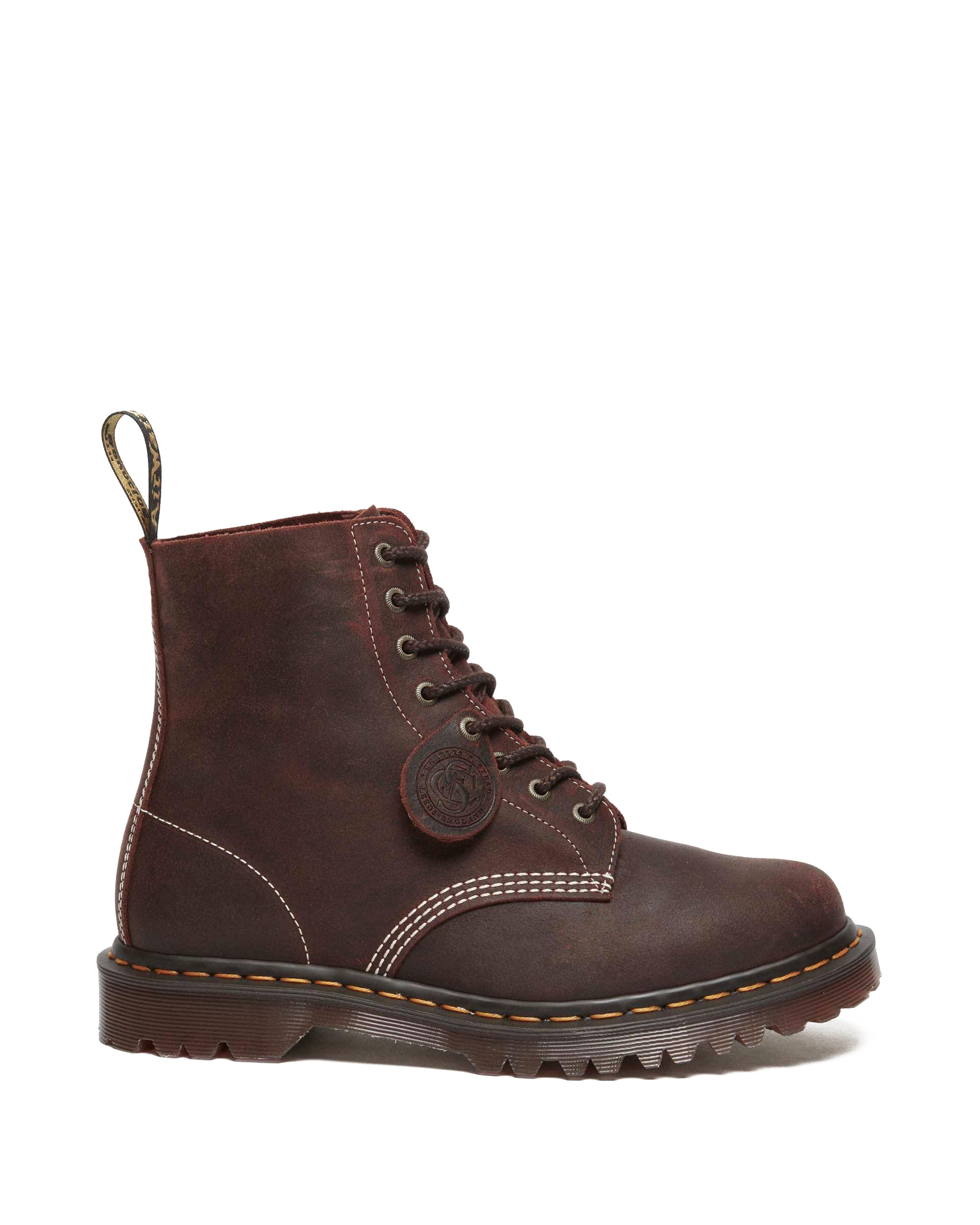 1460 Made in England Wax Commander Lace Up Boots