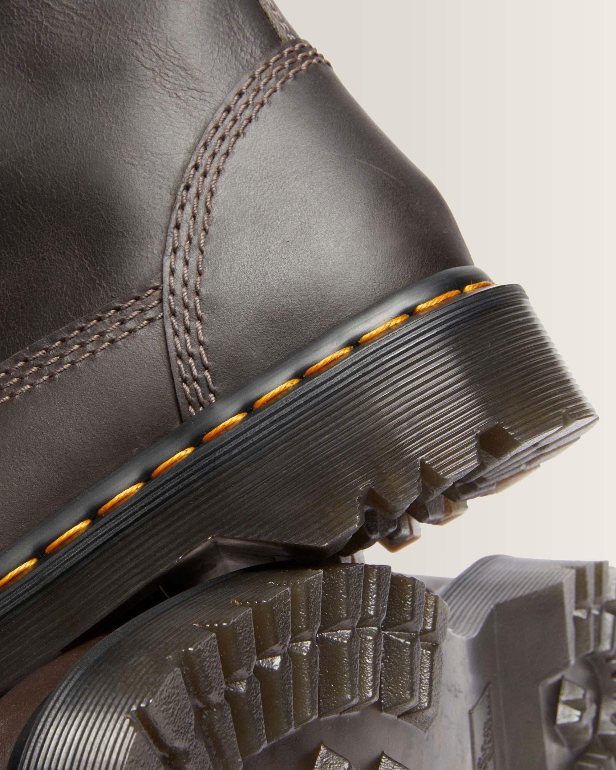Anistone Lo Leather Biker Boots