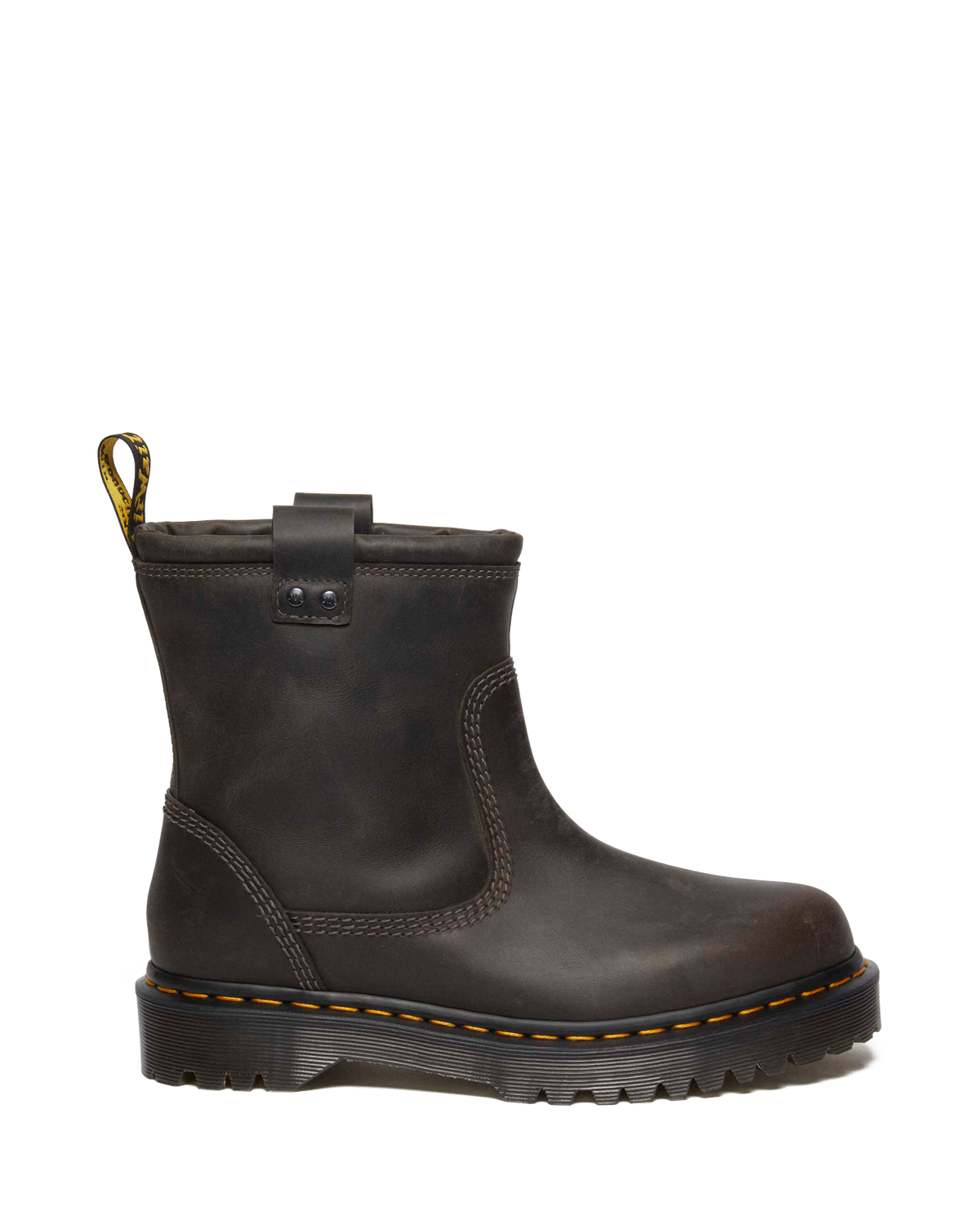 Anistone Lo Leather Biker Boots