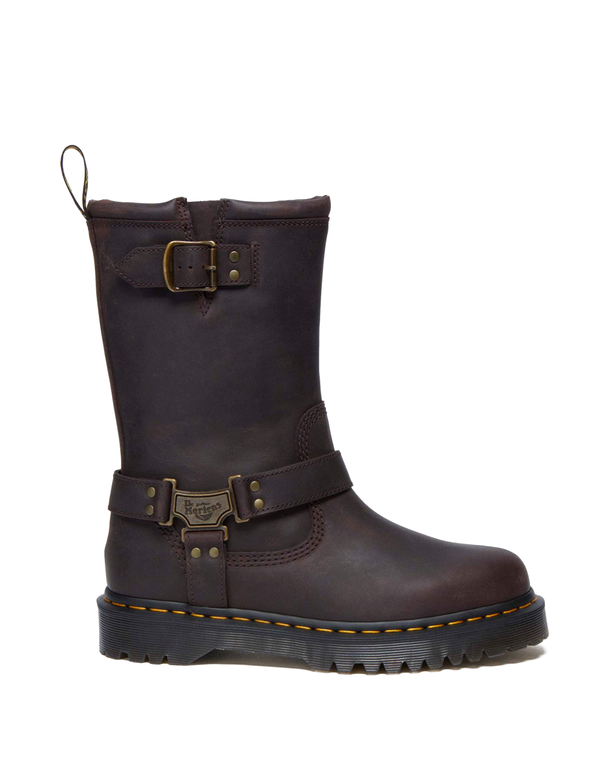 Anistone Hi Leather Biker Boots