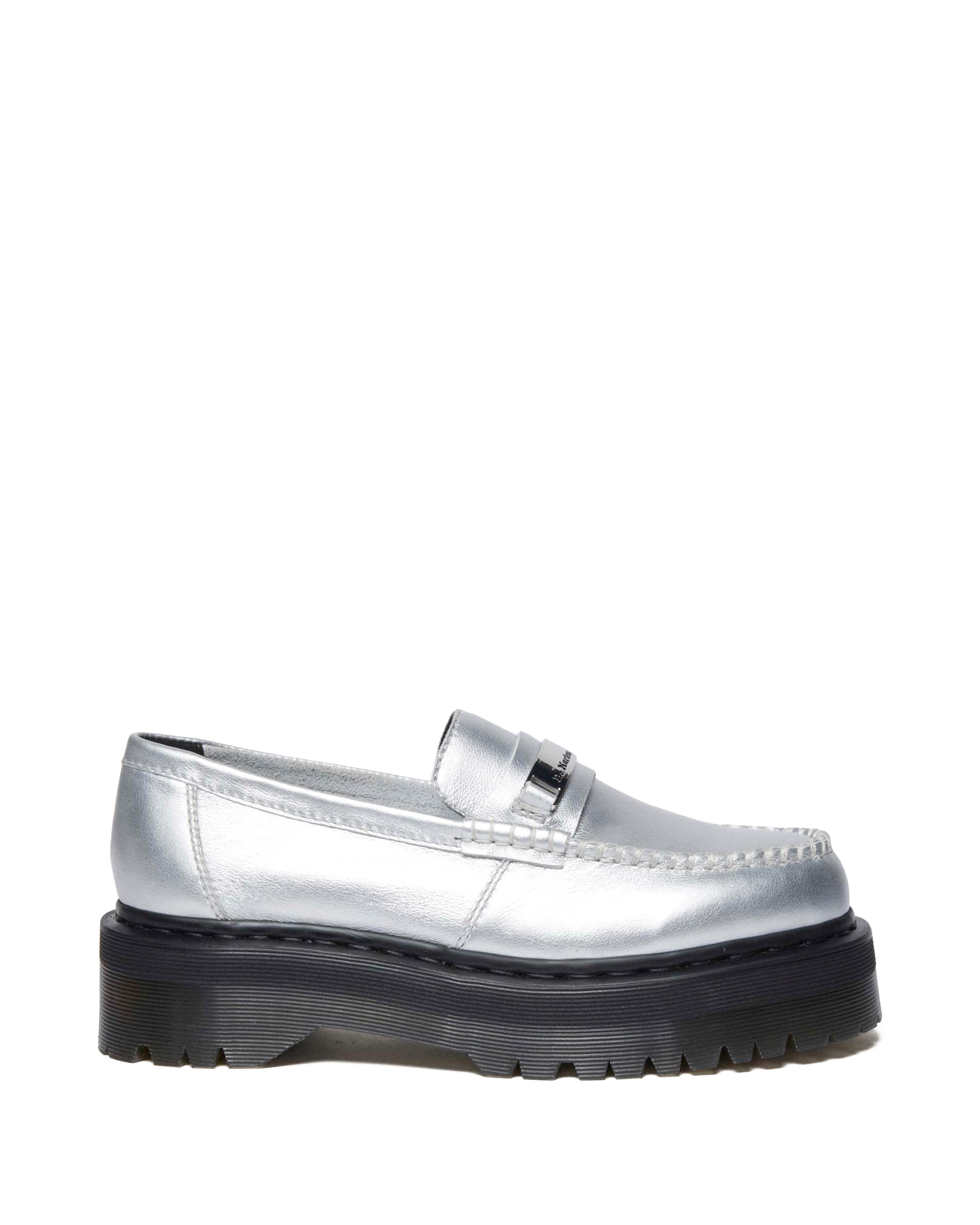Adrian Metallic Tumble Loafers