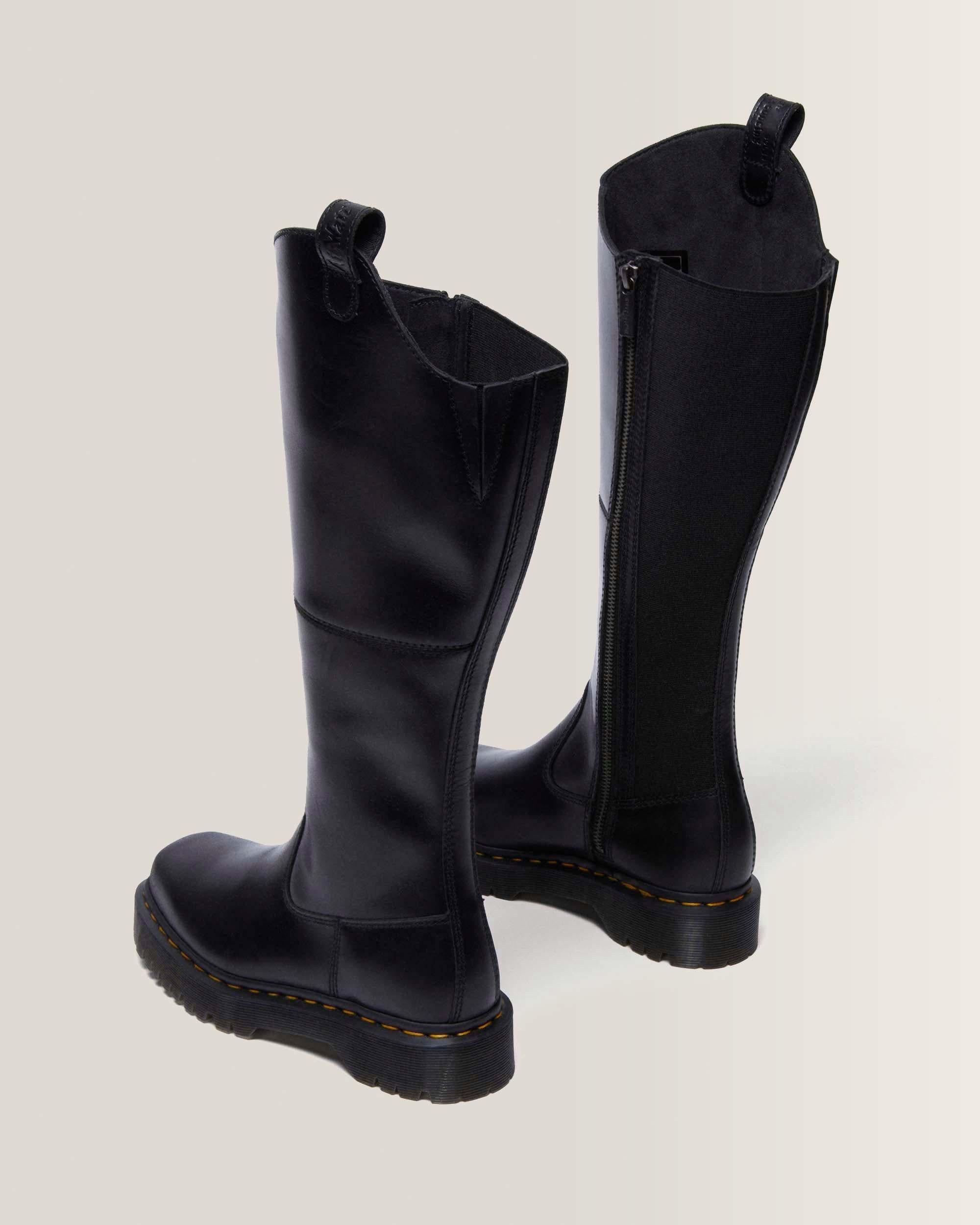 Amaayah Knee High Leather Boots