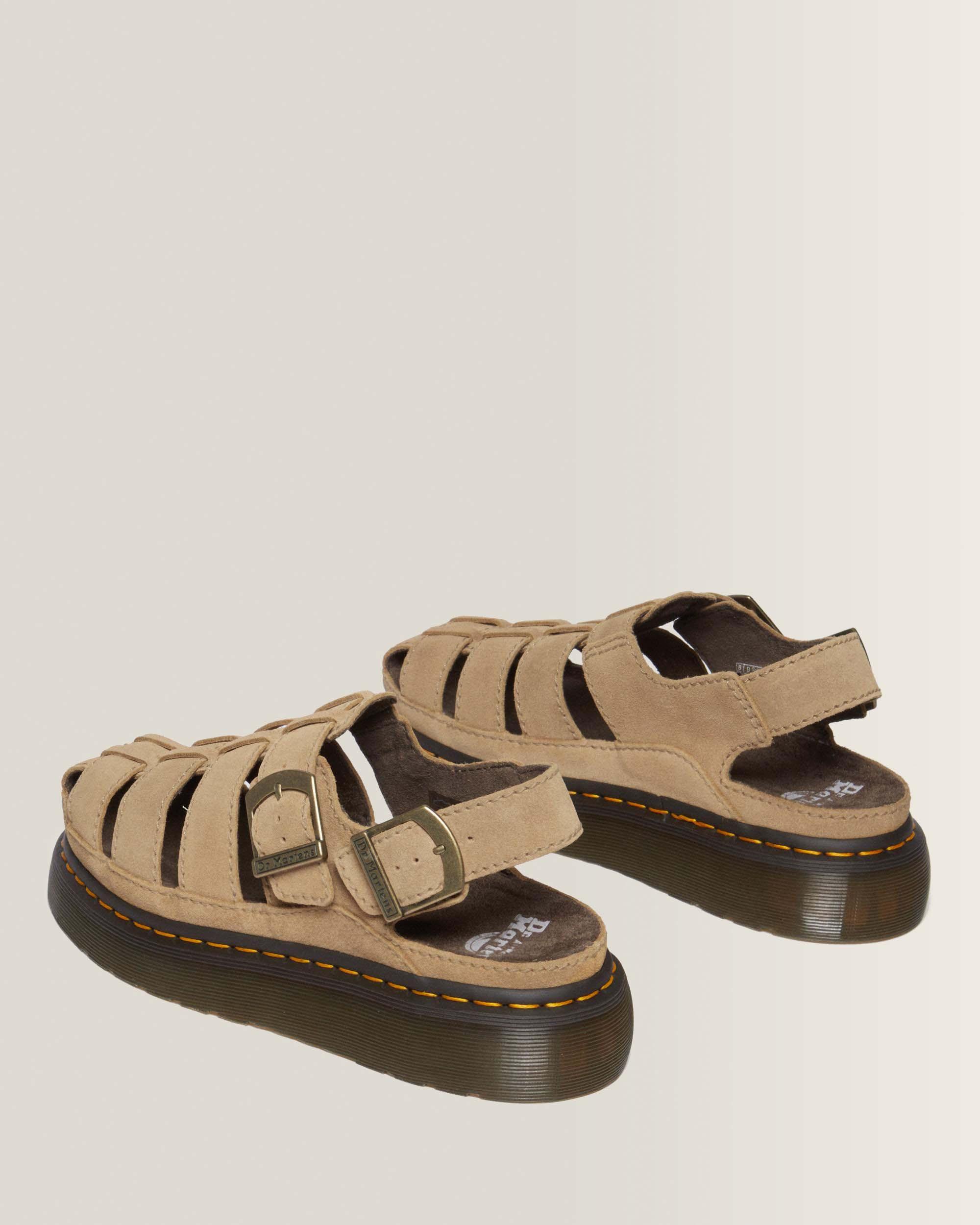 Wrenlie Bronx Suede Fisherman Sandals