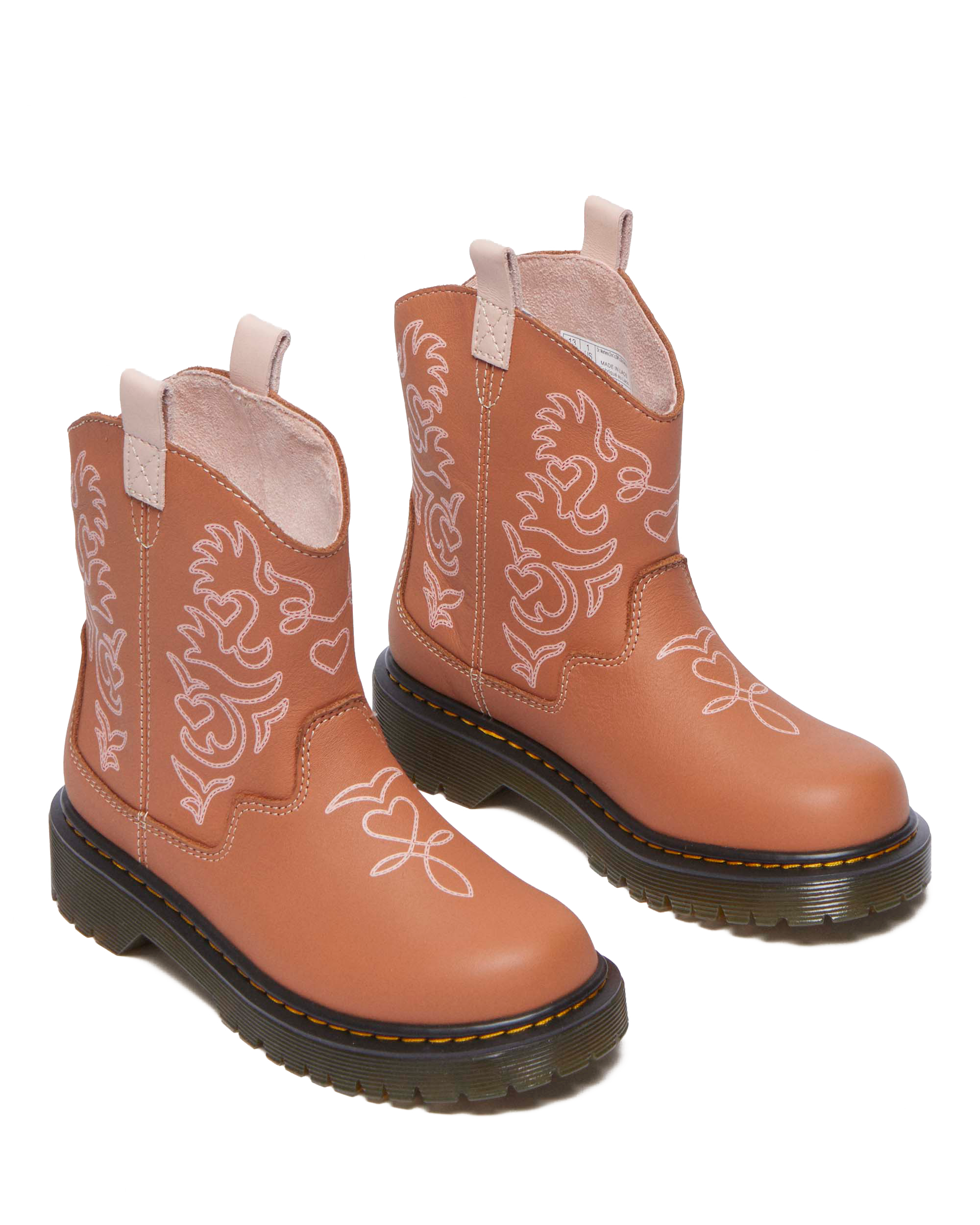 Junior Strixton leather pull-on boots