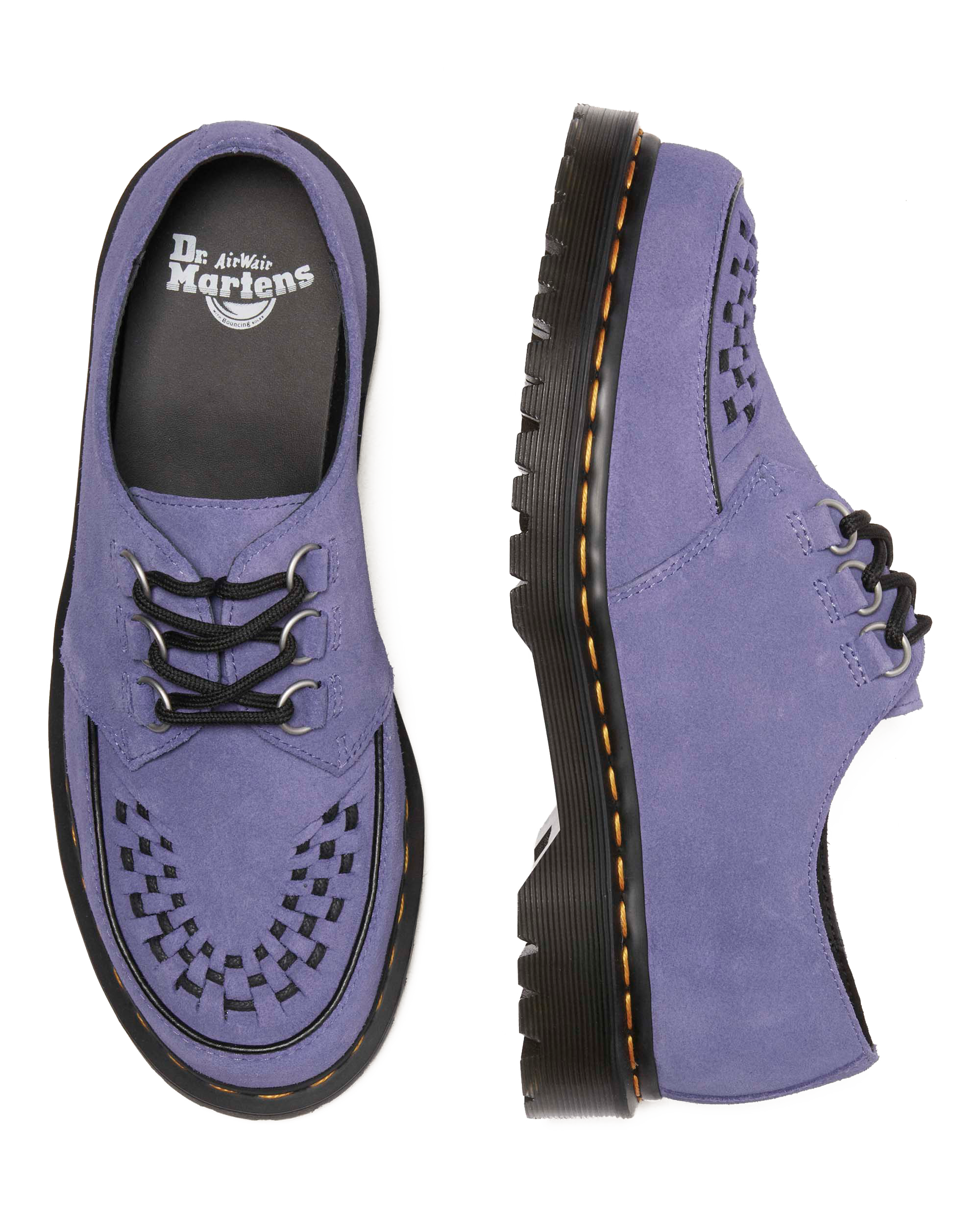 Ramsey woven suede  creepers