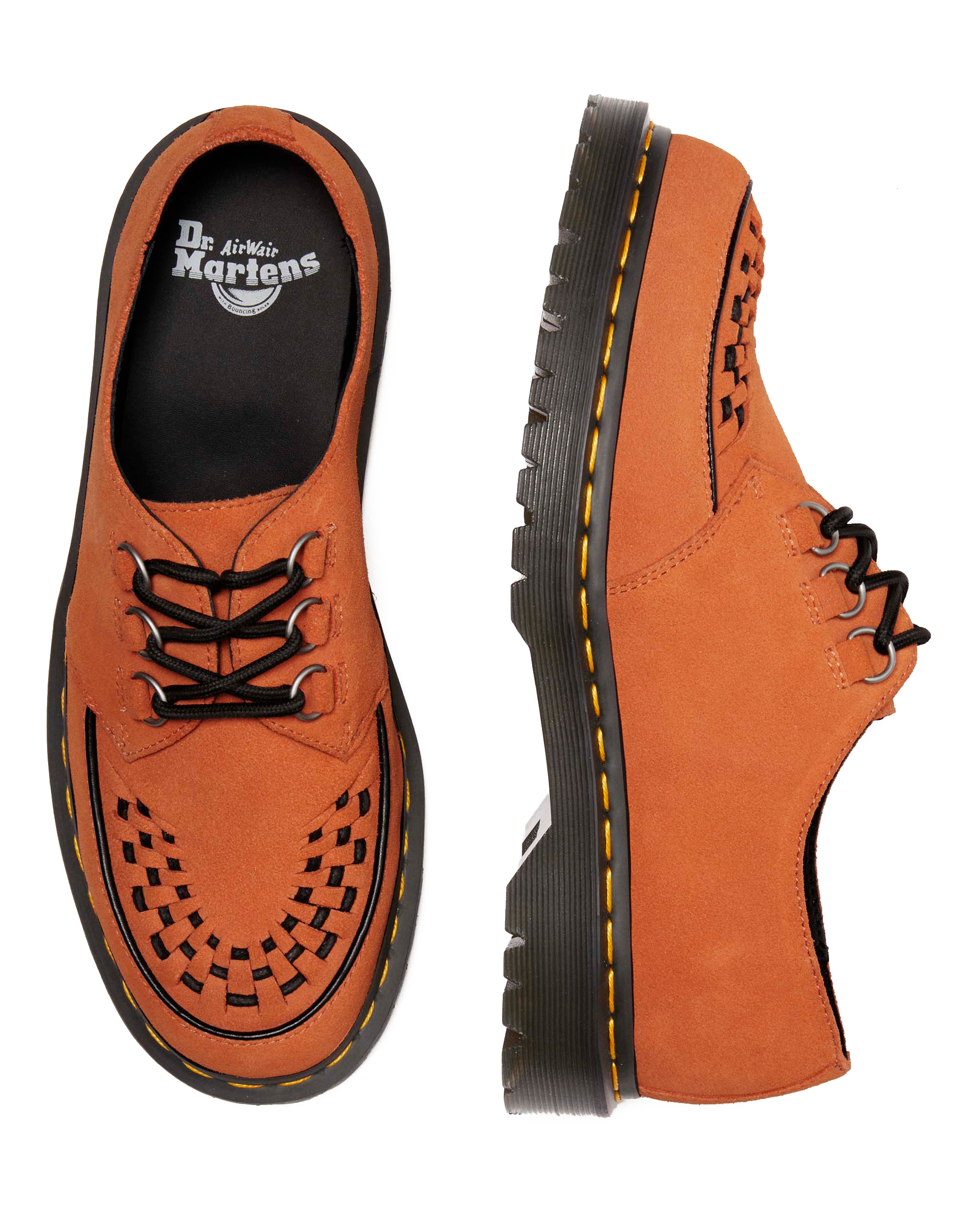 Ramsey woven suede  creepers