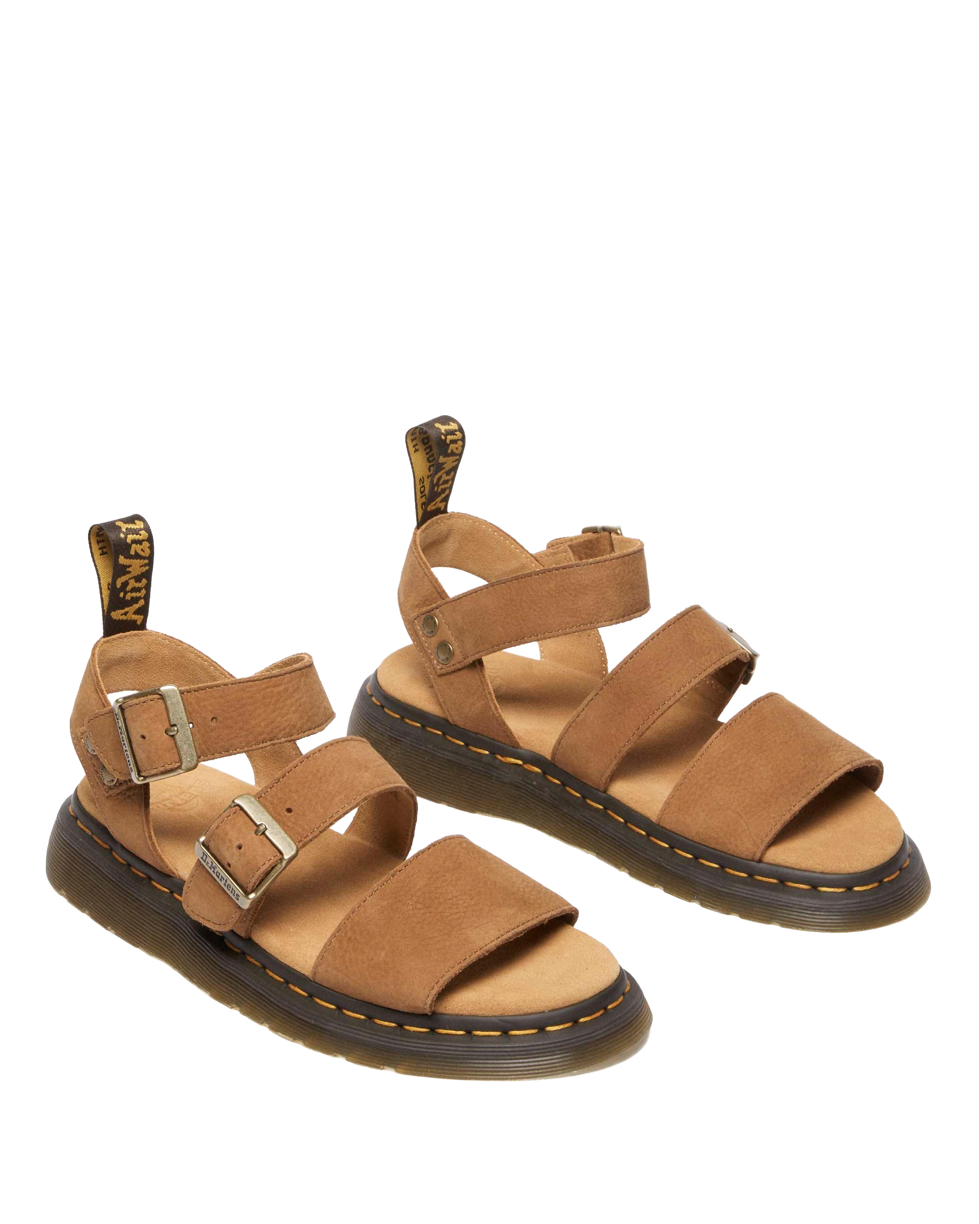 Gryphon Tumbled Nubuck sandals