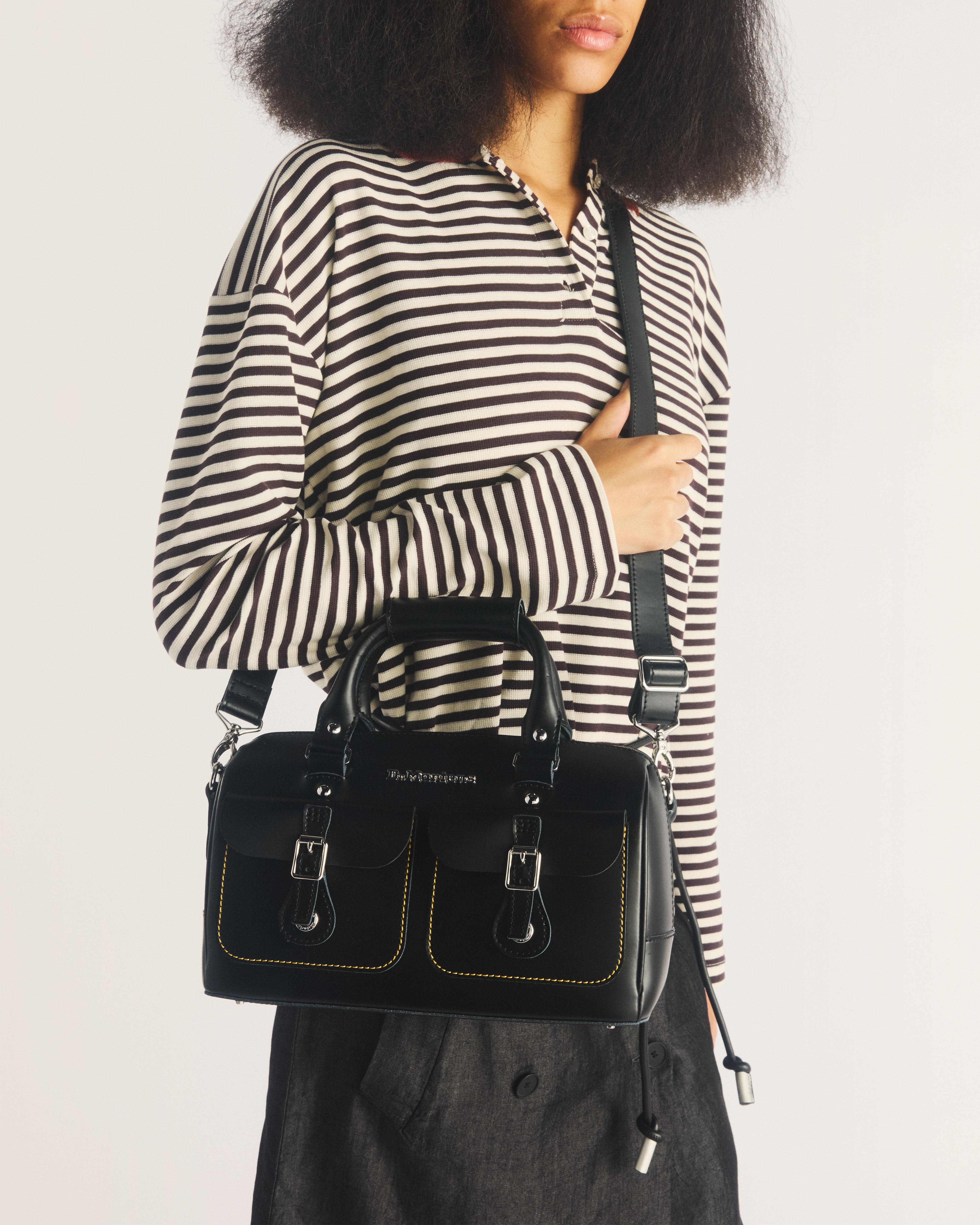 Kiev Leather Top Handle Bag