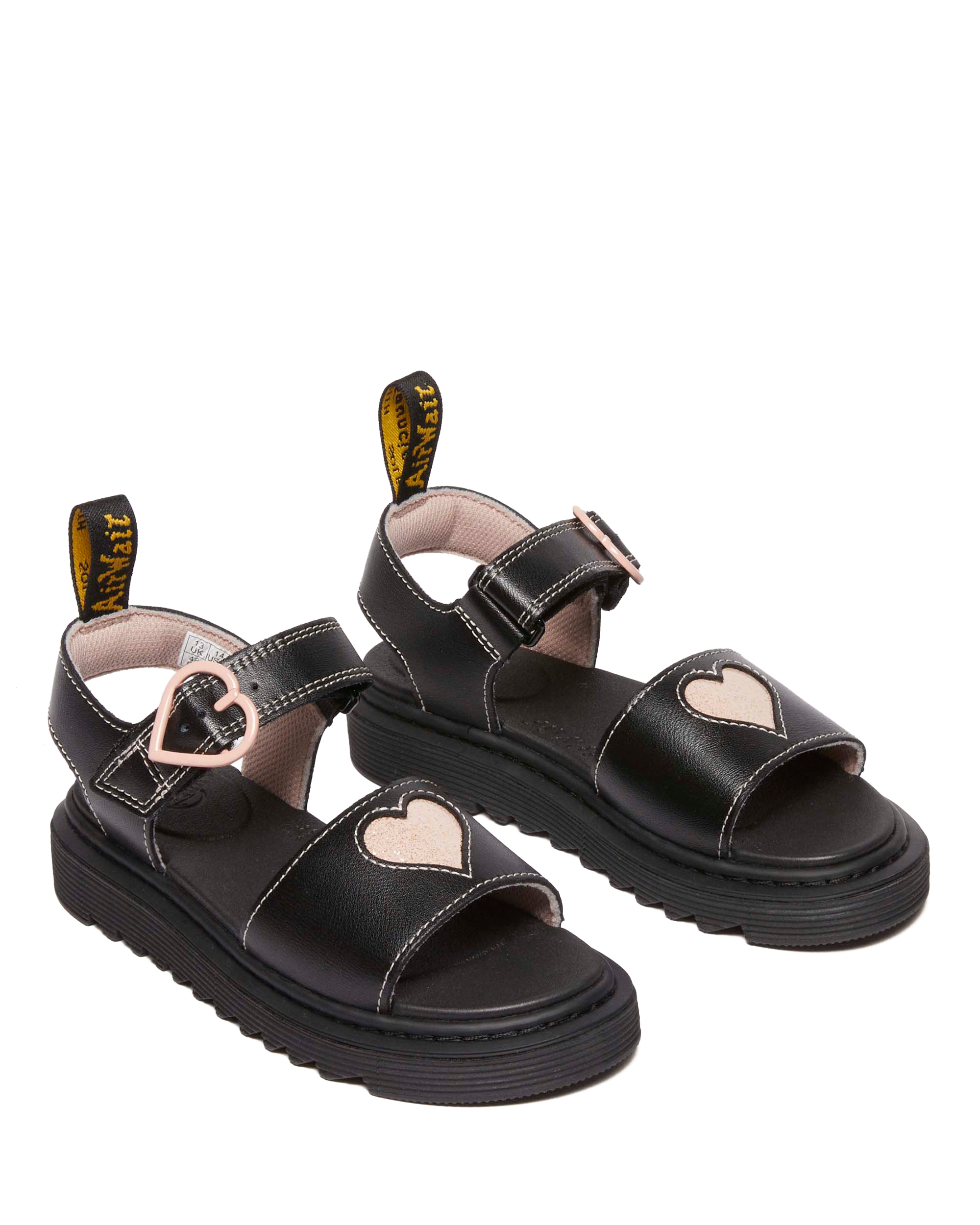 Junior Marlow Hearts leather Sandals
