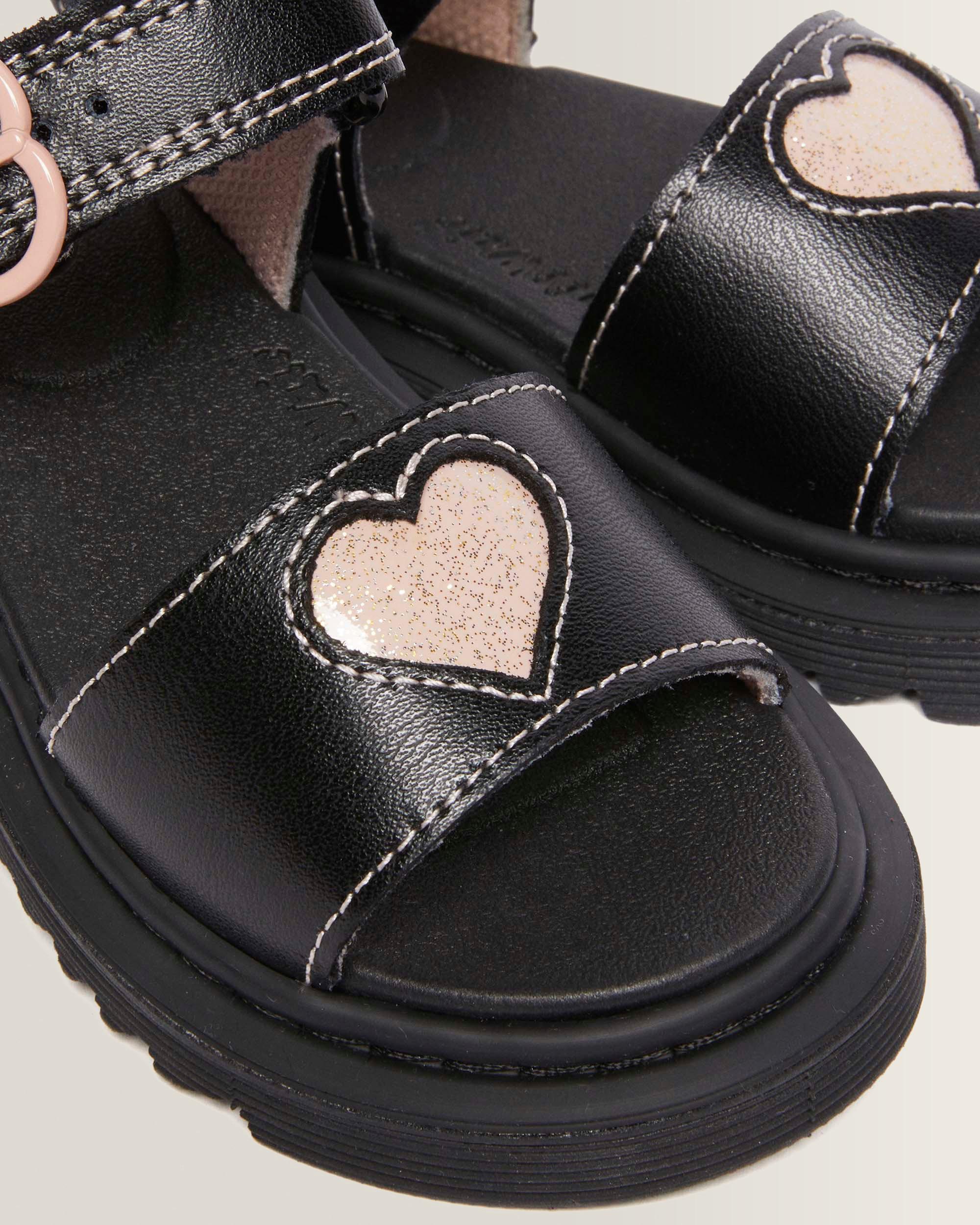 Toddler Marlow Hearts leather Sandals