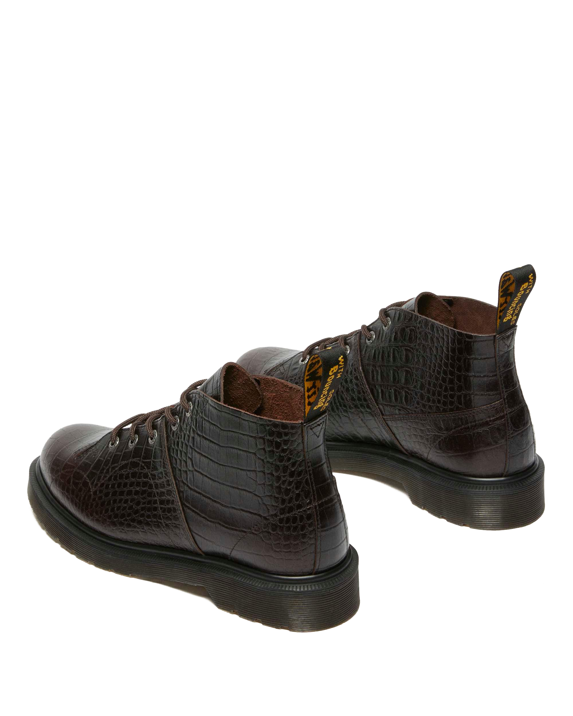 Church Crocodile Analine Leather Ankle Boots