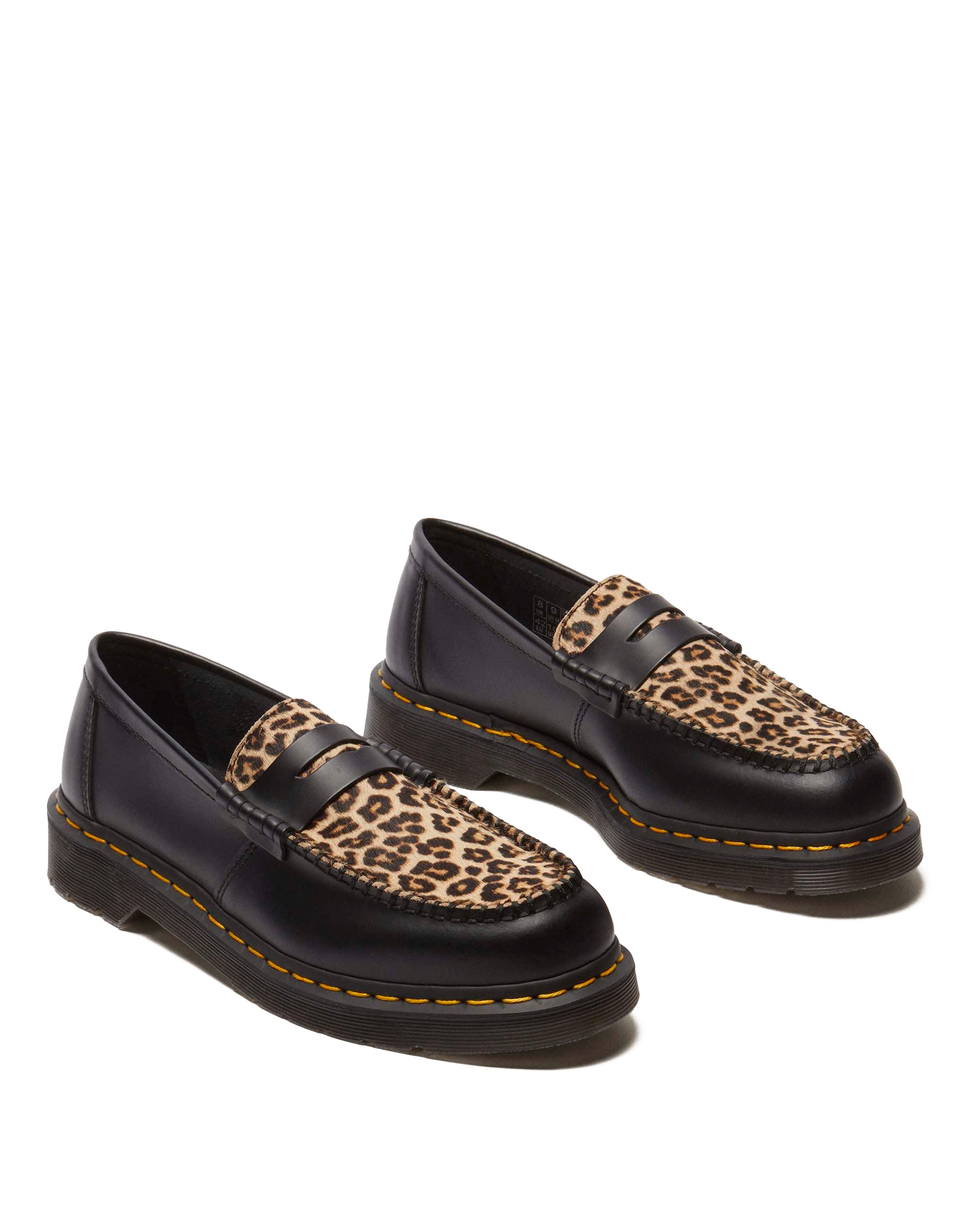 Penton Hair On & Smooth leather loafers