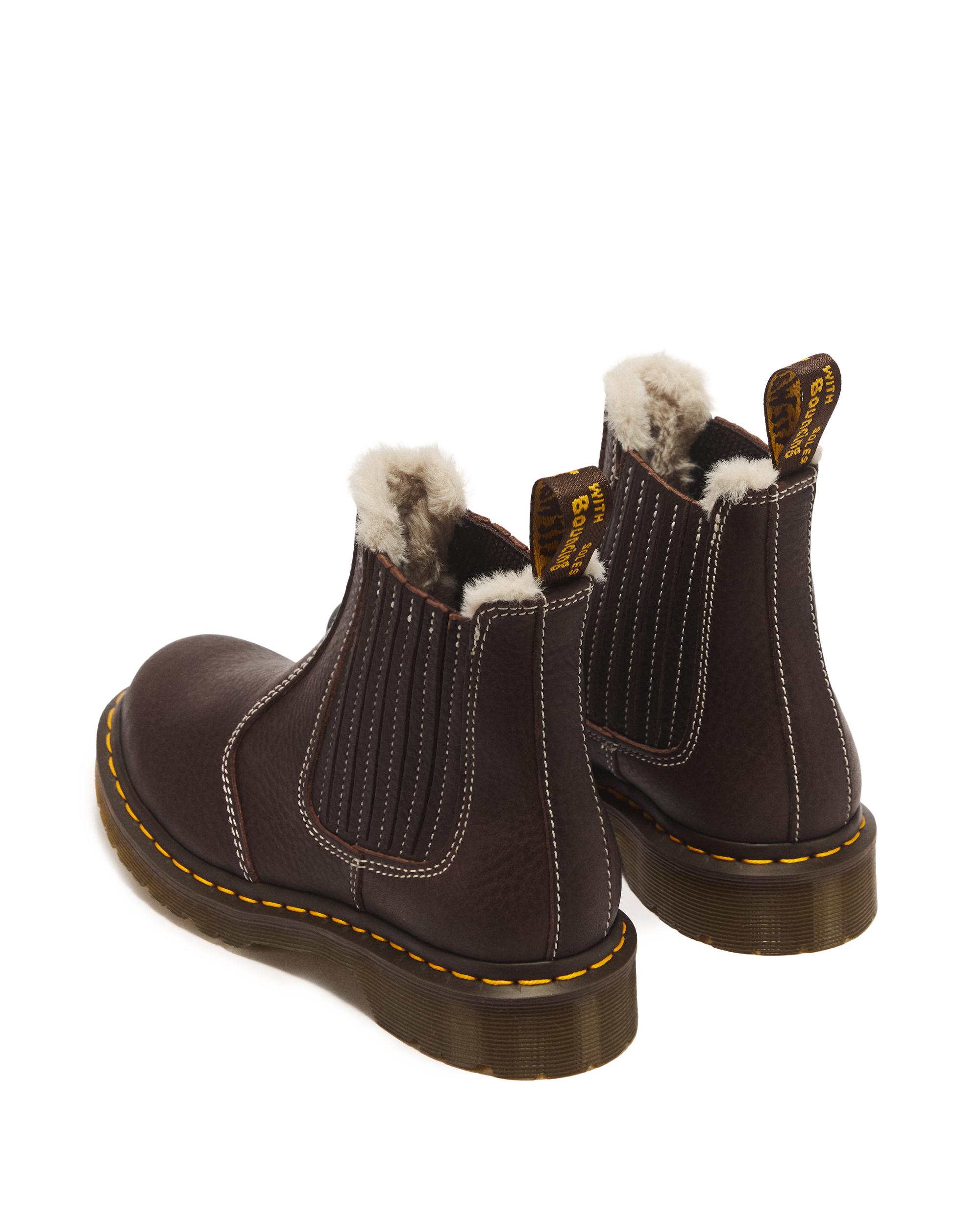 2976 Leonore II Faux Fur Lined Grizzly Leather Chelsea Boots