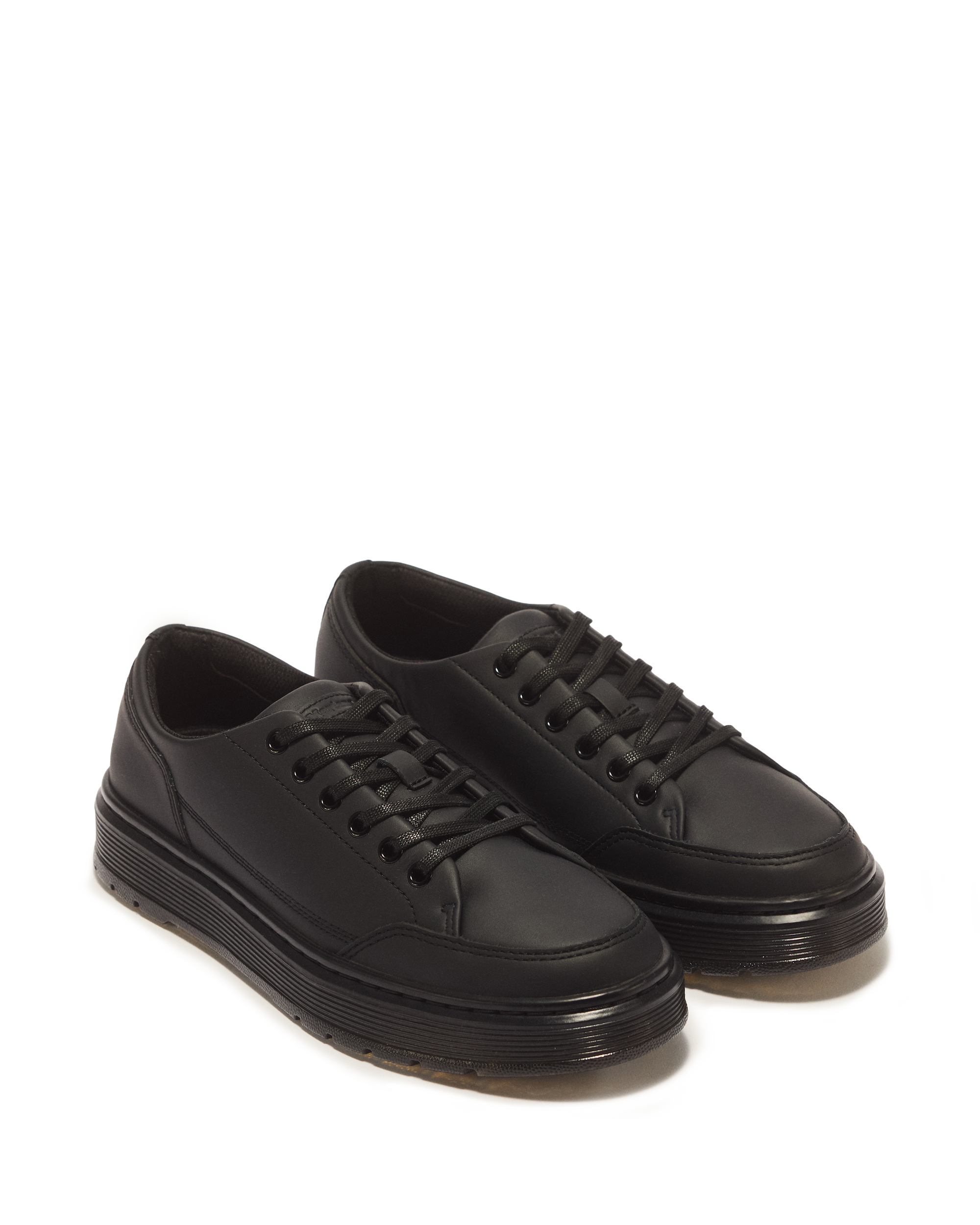 BROOKLINE 6-EYE NAPPA LEATHER SHOES