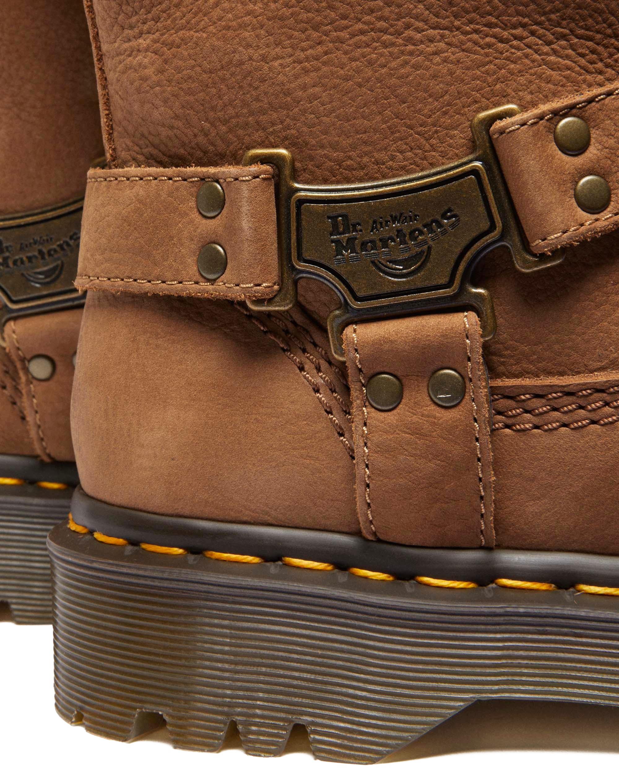 Anistone Hi Tumbled Nubuck biker boots