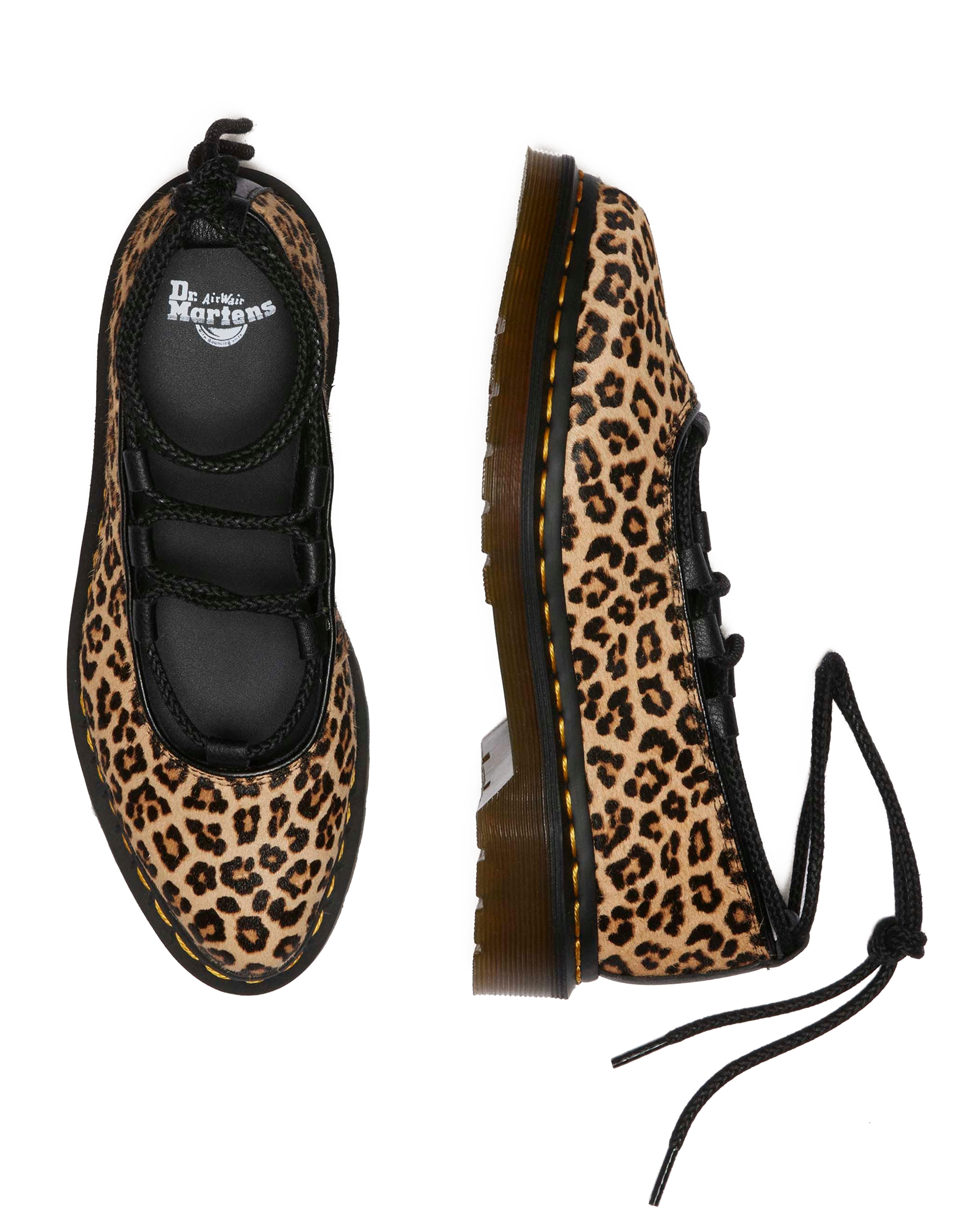 Elphie II leopard ballet flats