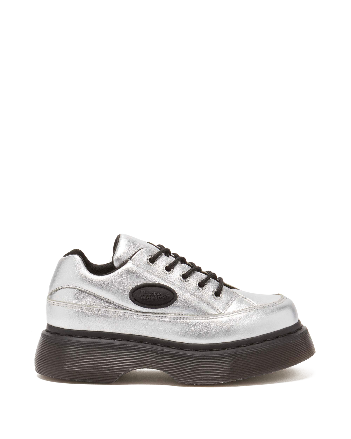 Buzz 5-eye metalic leather shoes