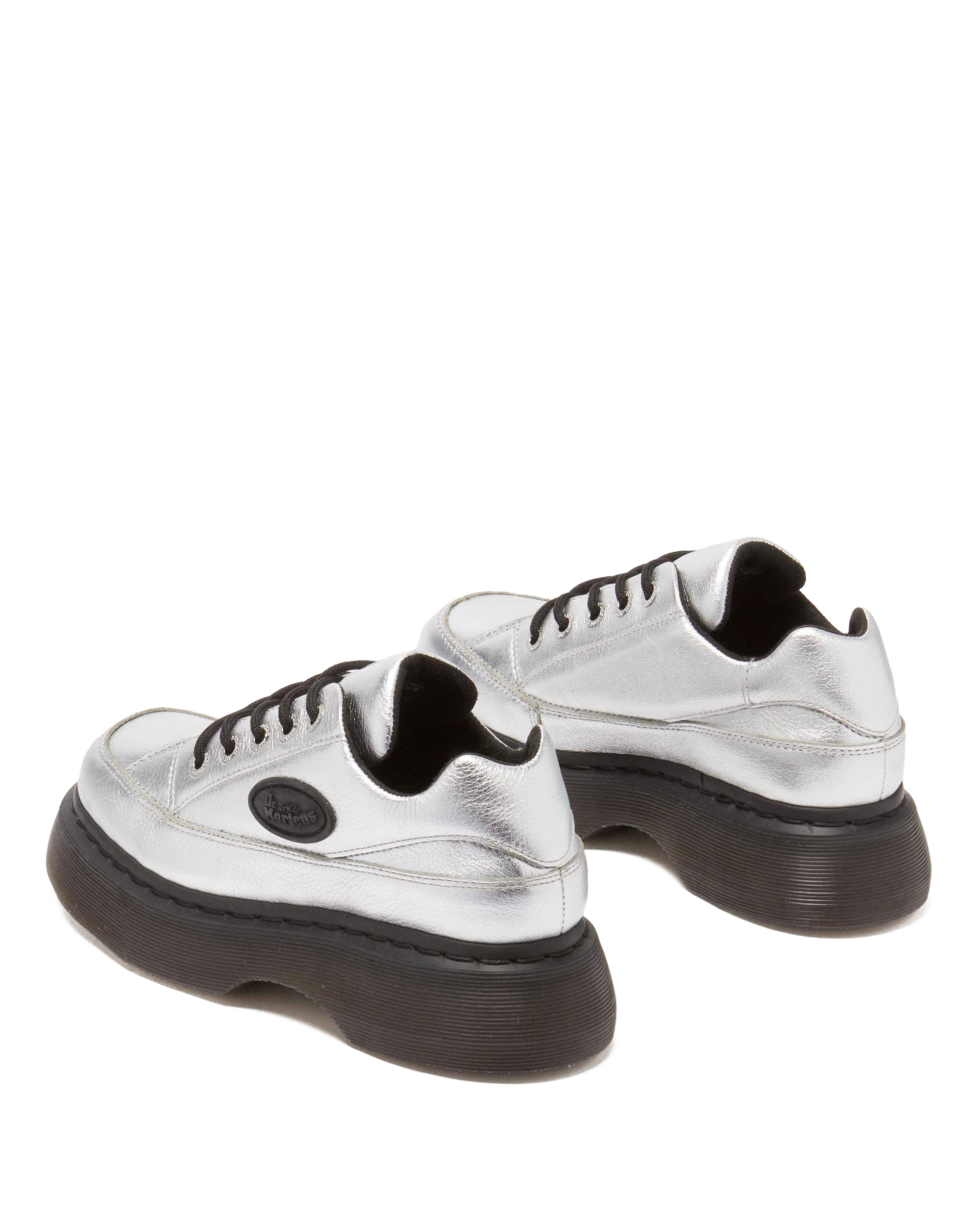 Buzz 5-eye metalic leather shoes