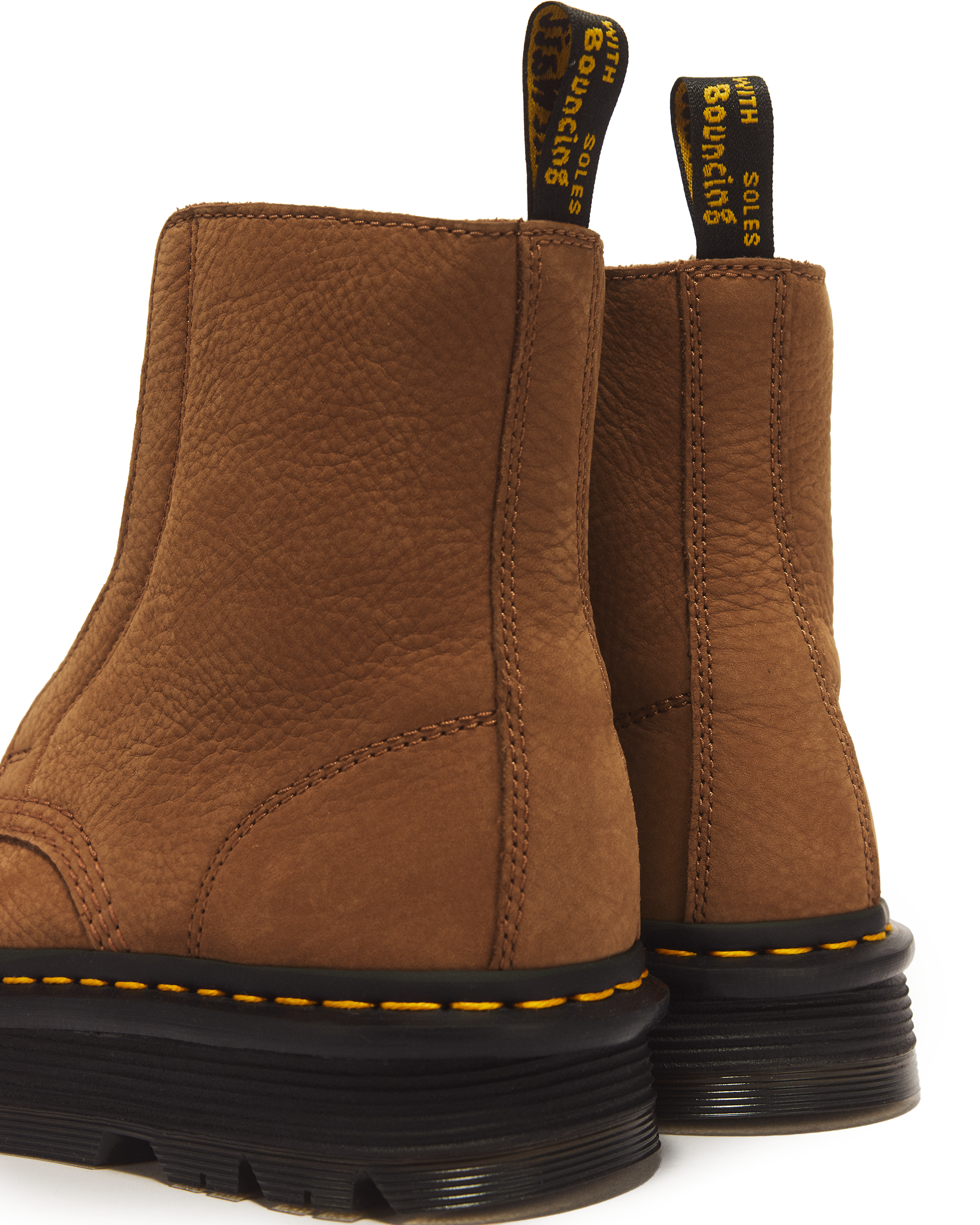ZEBZAG LACELESS WARM LINED SLIP ON NUBUCK BOOTS