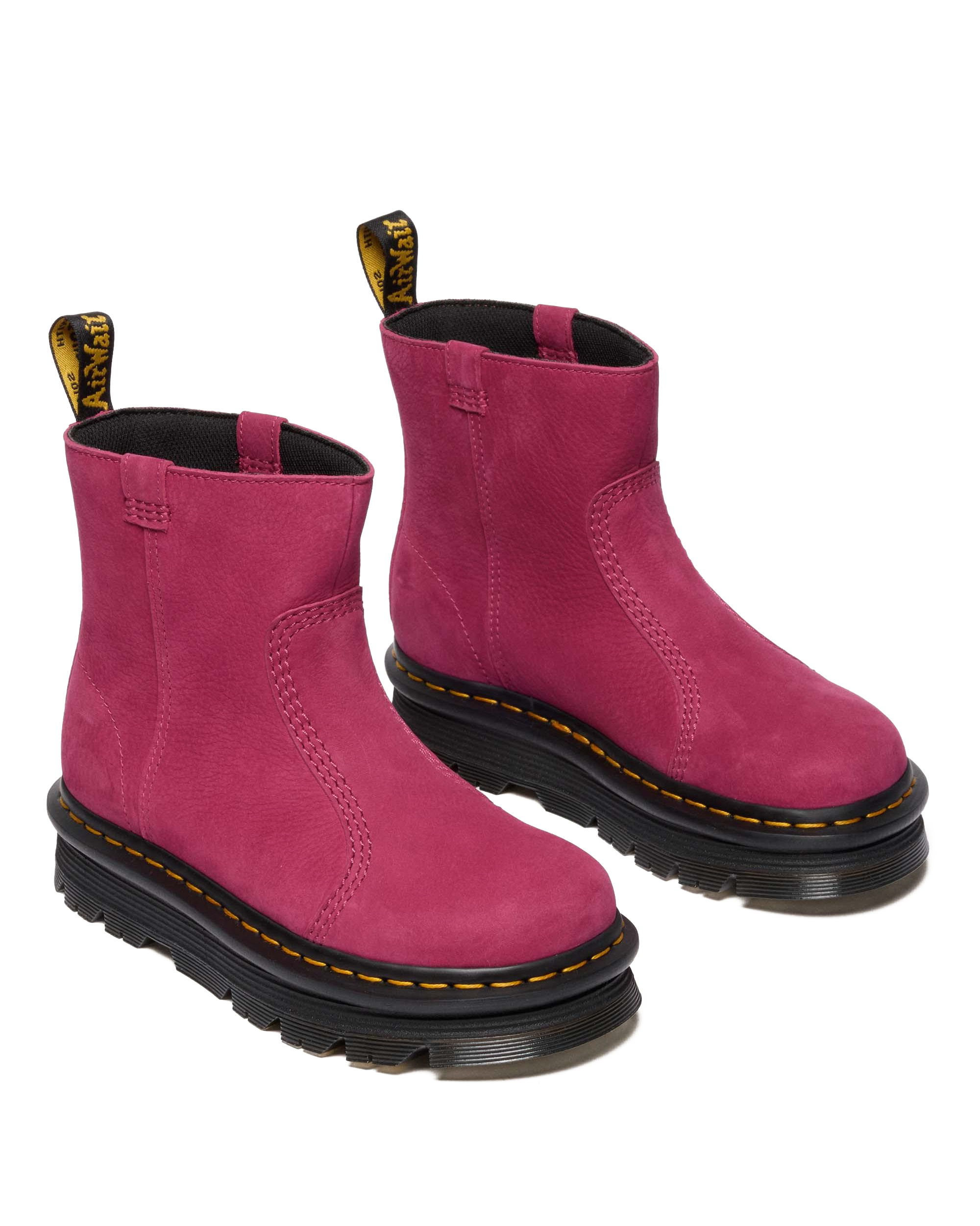 Zebzag Rigger Slip On Nubuck Boots