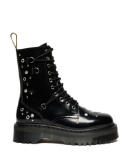 JADON HI STUDDED BUTTERO LEATHER PLATFORM BOOTS