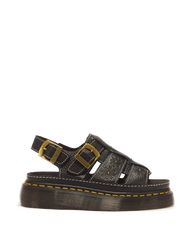 Wrenlie Open Toe Nappa Leather Fisherman Platform Sandals
