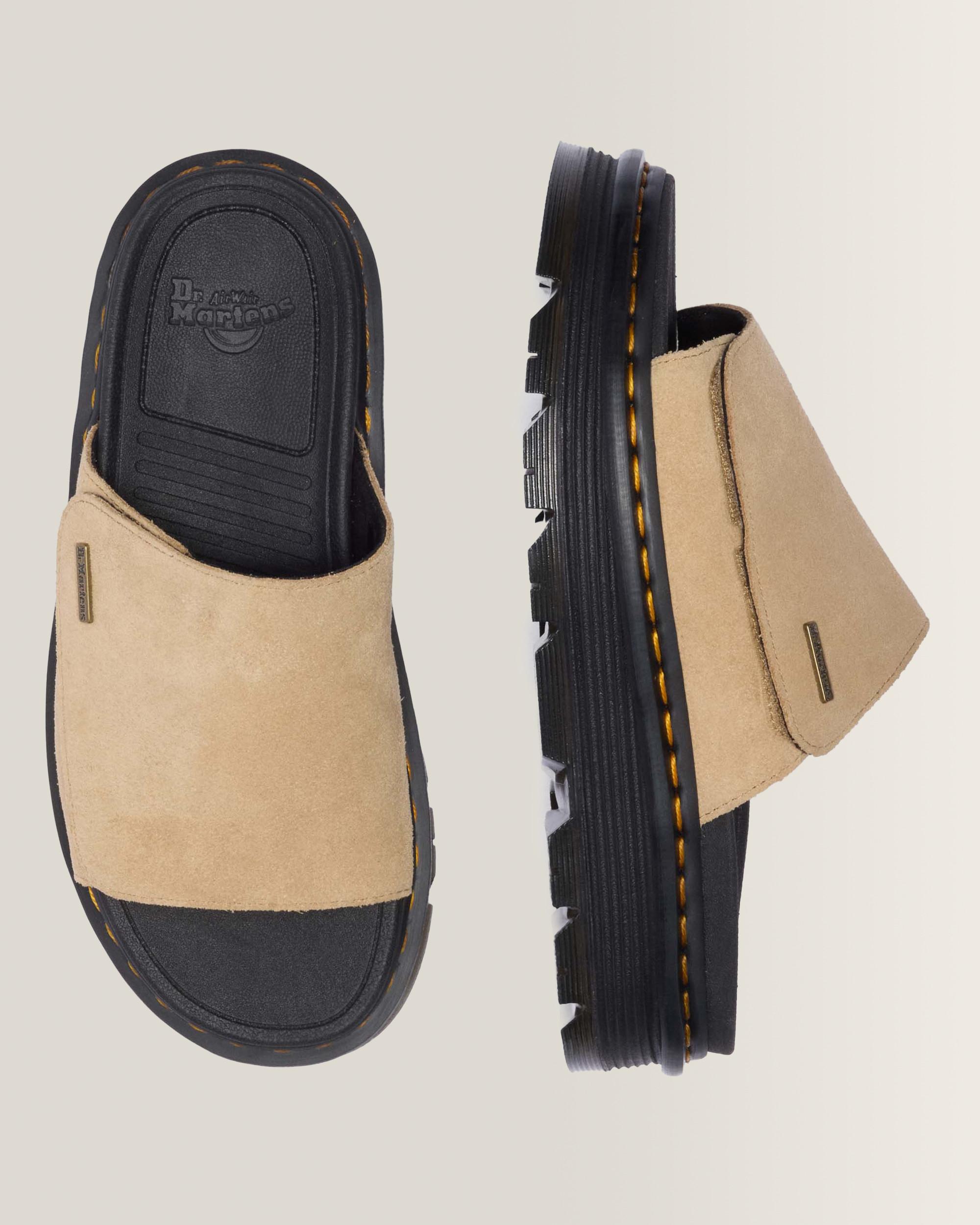 Zebzag Suede Platform Slides