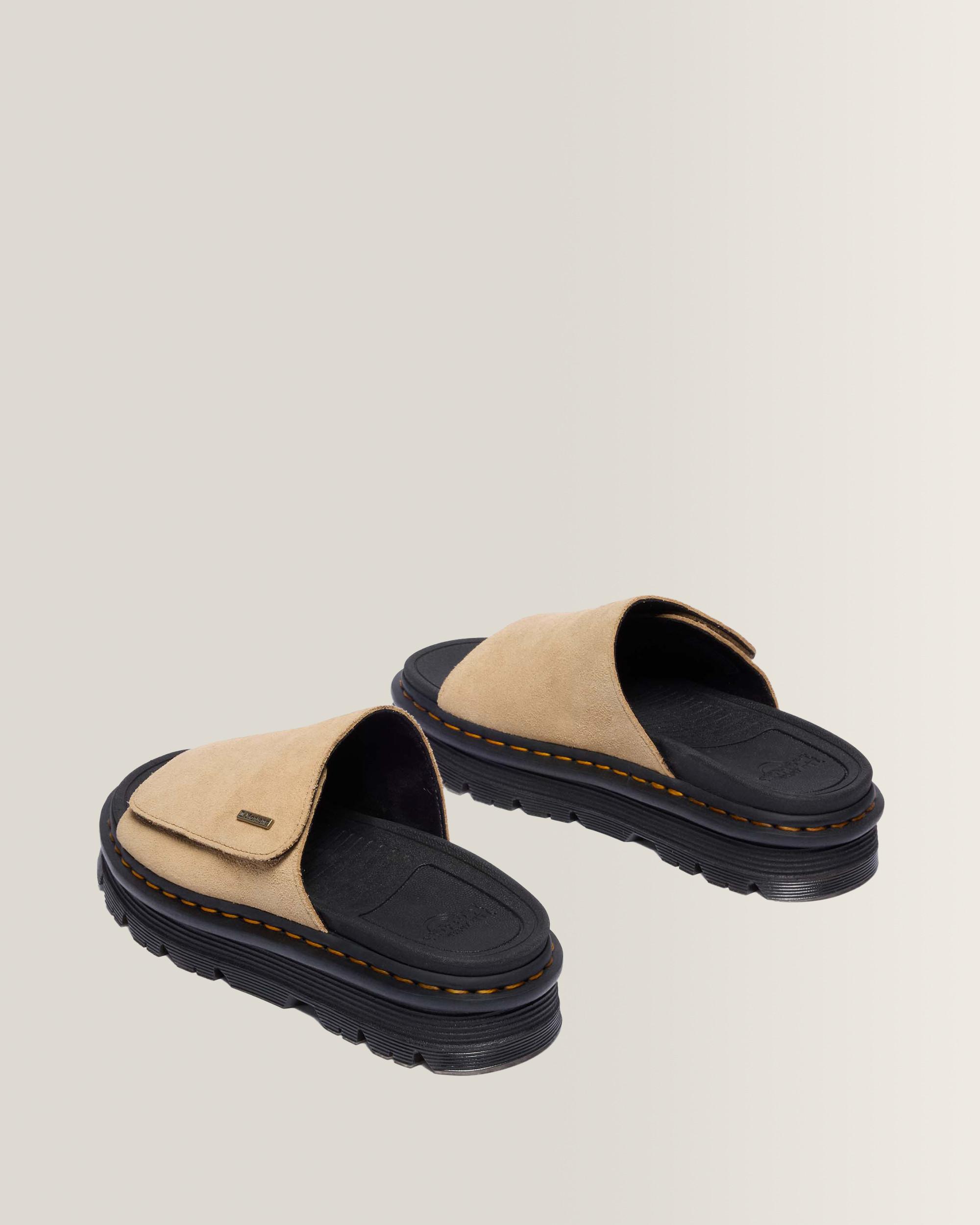 Zebzag Suede Platform Slides