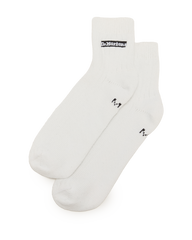 Short Athletic Logo Organic Cotton Blend Socks