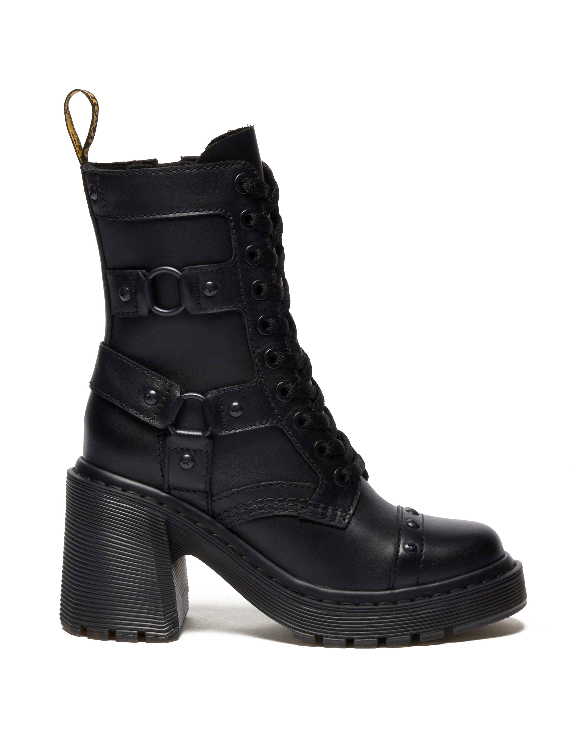 Chesney Harness Sendal Leather Heeled Boots