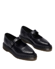 Elphie Mary Jane Emboss Leather Shoes