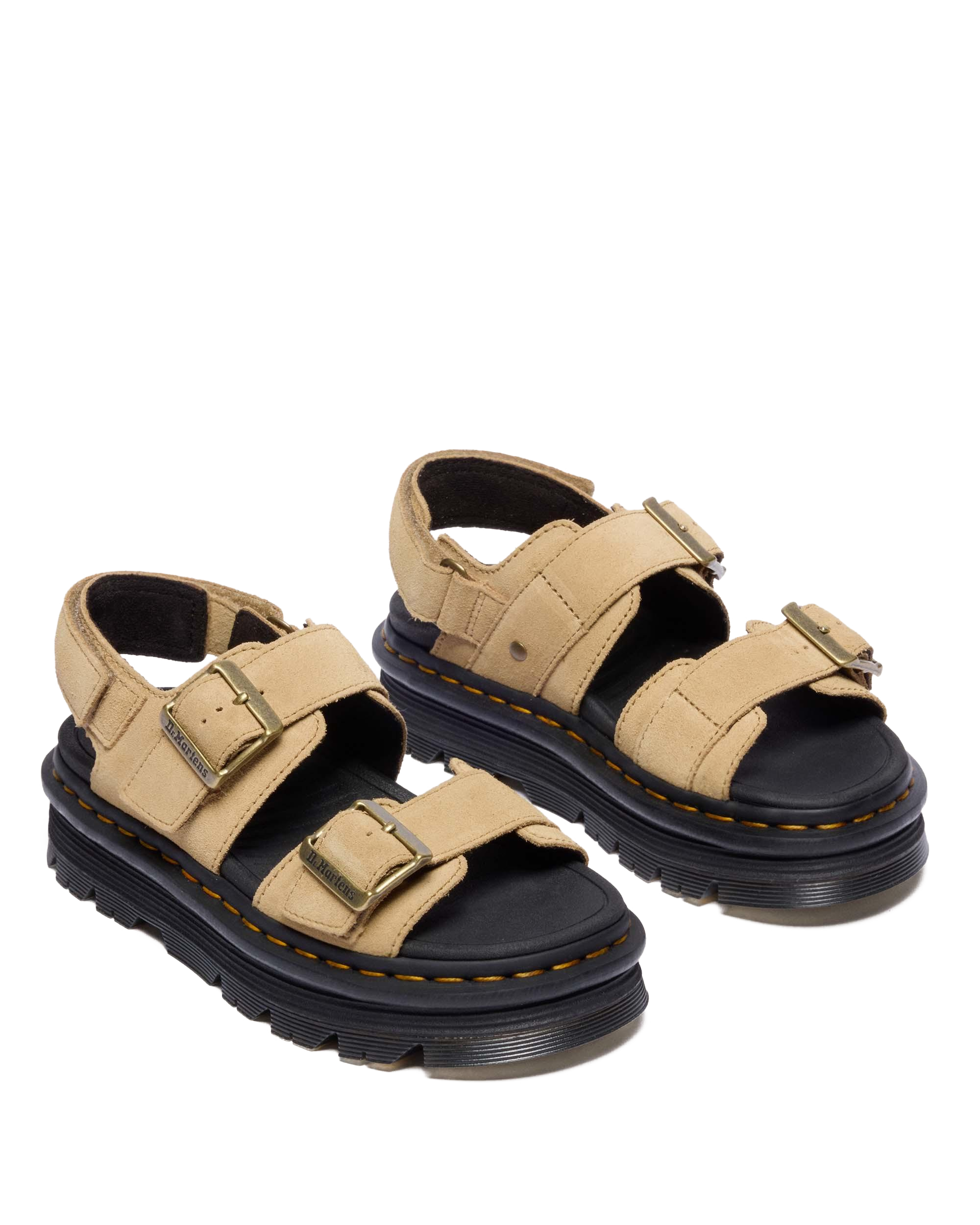 Zebzag Suede Platform Sandals